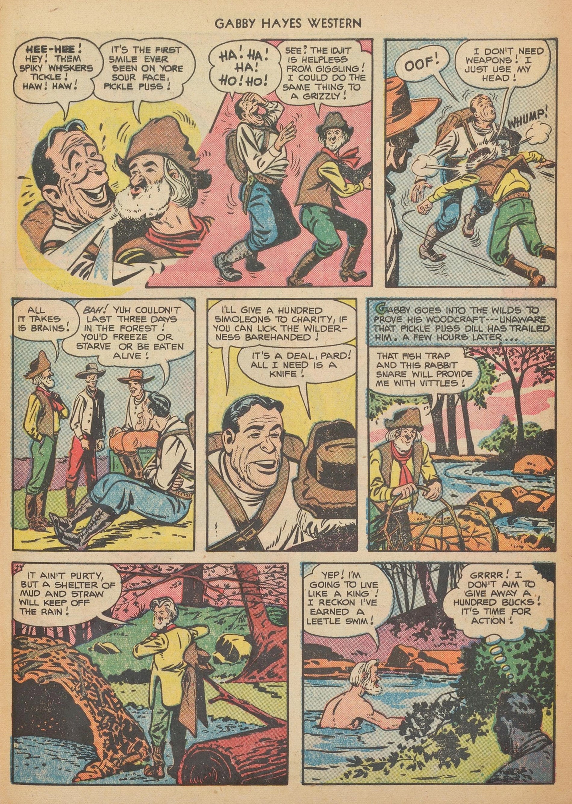 Read online Gabby Hayes Western comic -  Issue #42 - 29