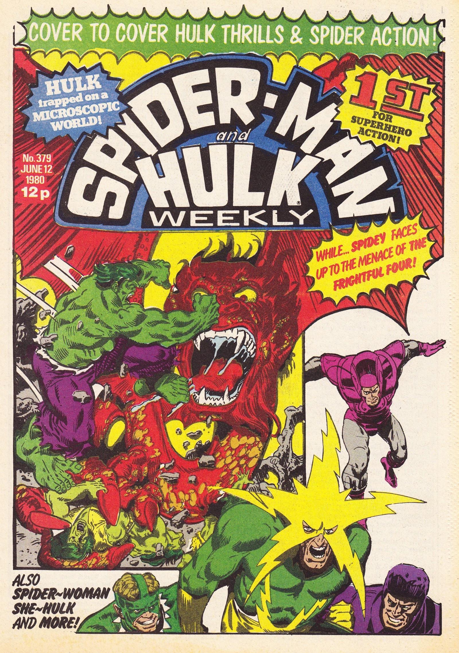 Read online Spider-Man and Hulk Weekly comic -  Issue #379 - 1