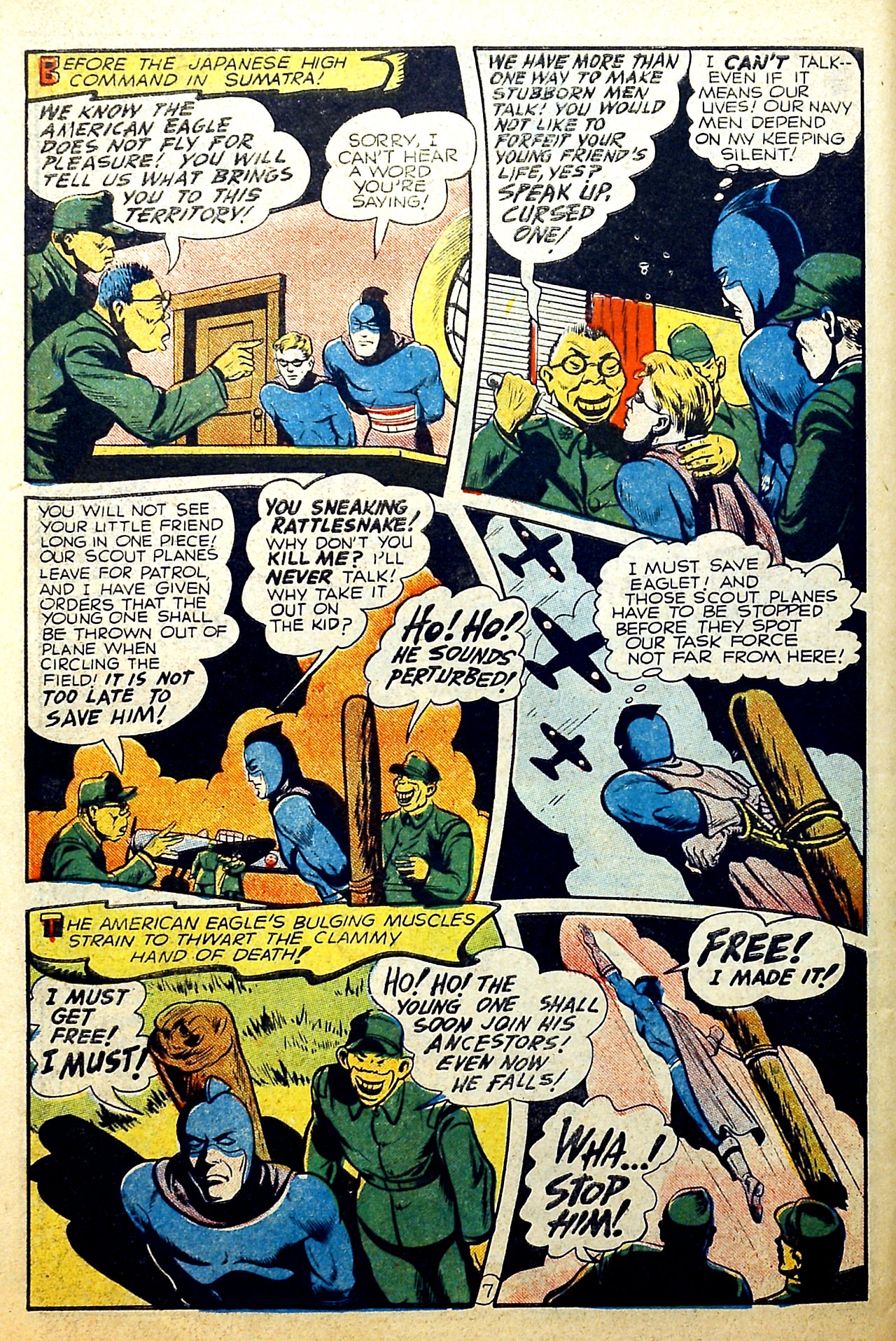 Read online Exciting Comics comic -  Issue #45 - 44