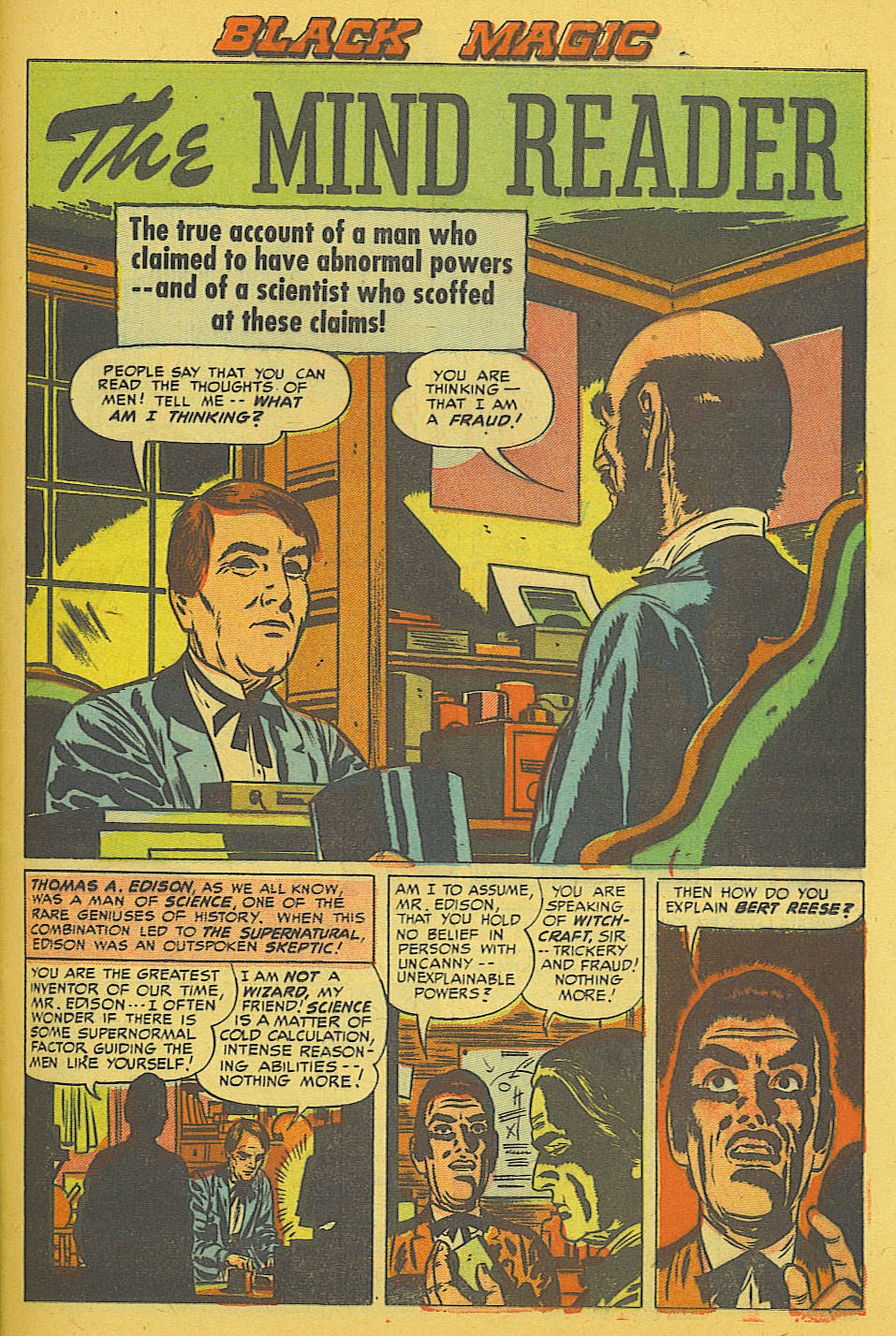 Read online Black Magic (1950) comic -  Issue #21 - 24