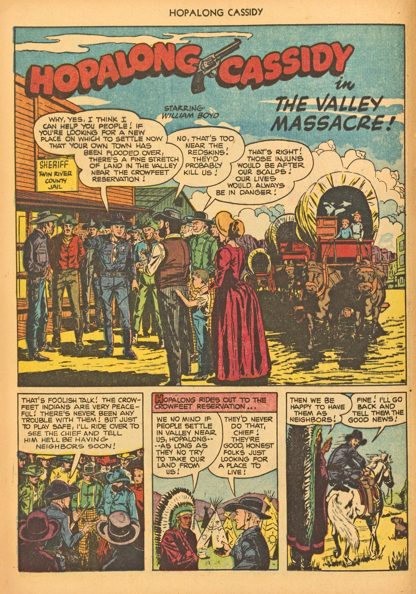 Read online Hopalong Cassidy comic -  Issue #63 - 16