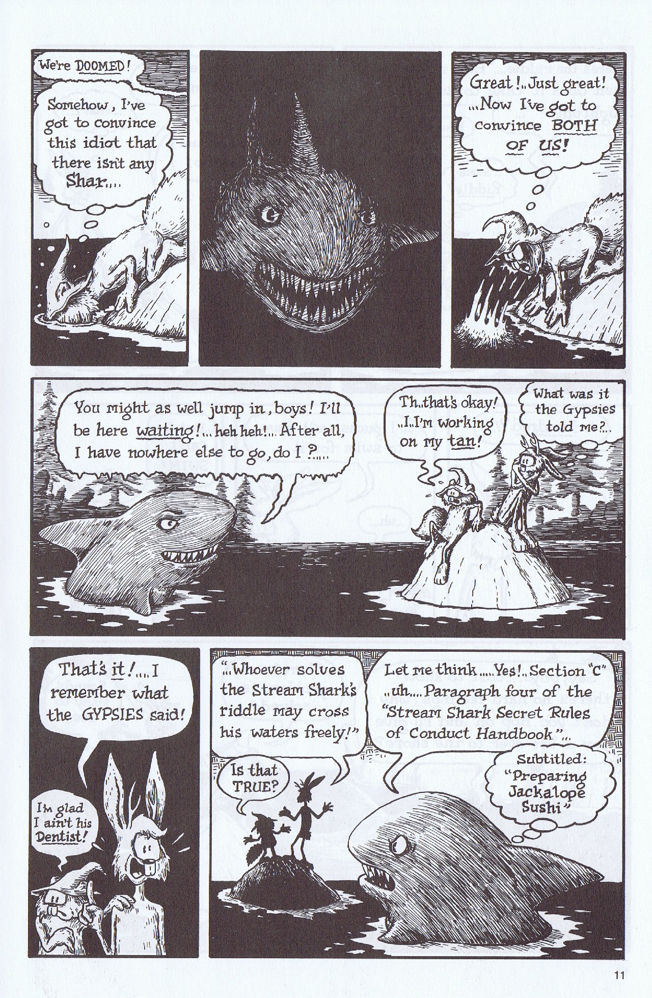 Read online Tales Of The Jackalope comic -  Issue #2 - 13