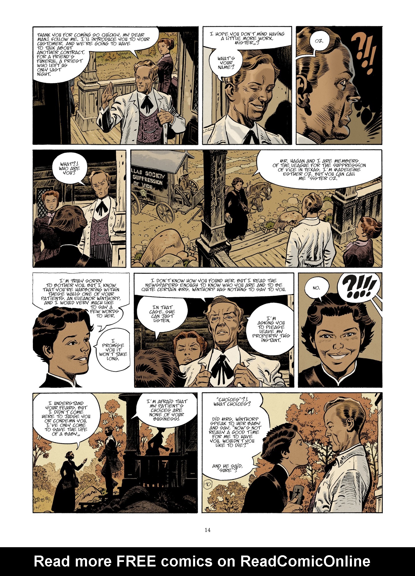 Read online Undertaker (2015) comic -  Issue #7 - 13