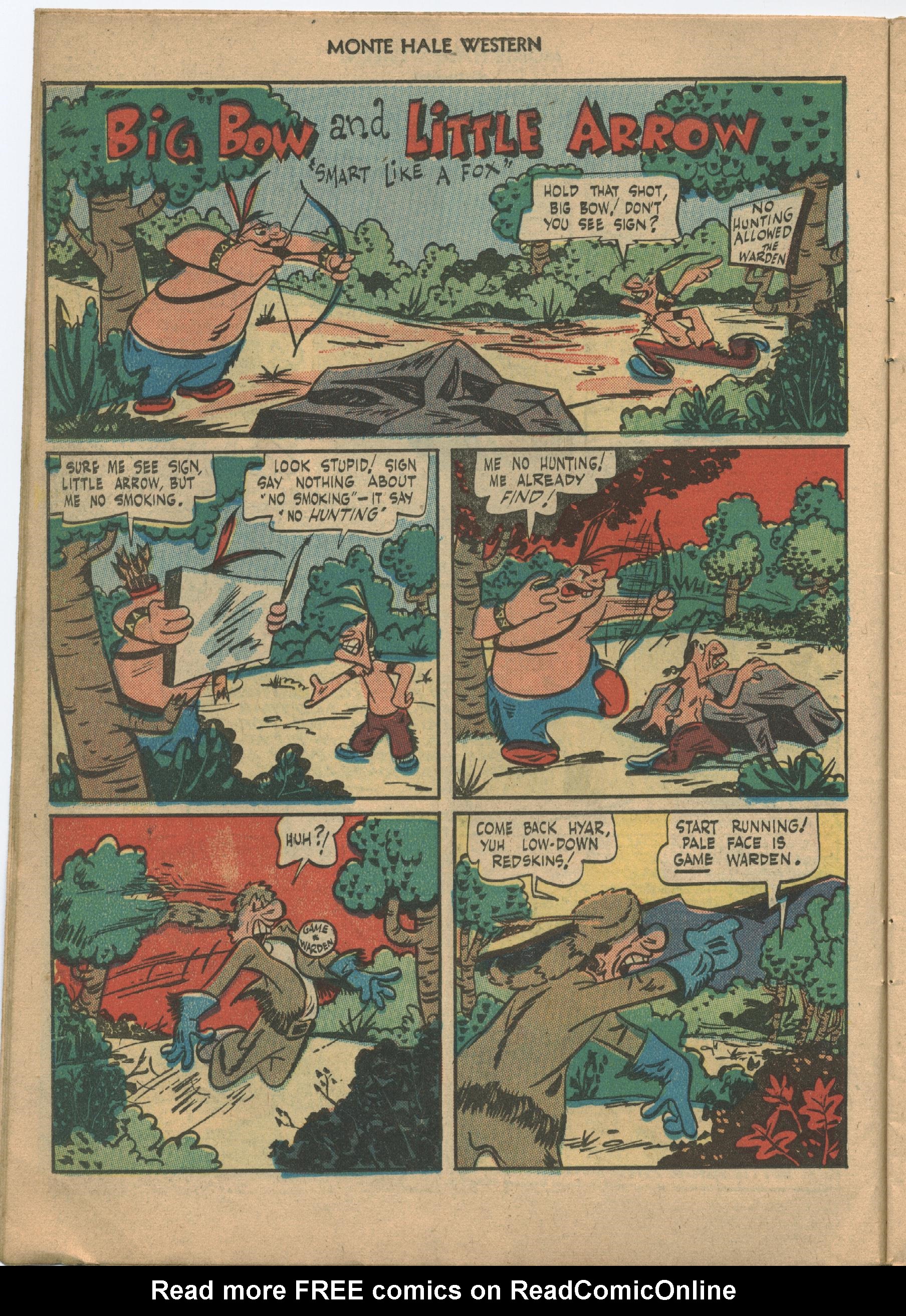 Read online Monte Hale Western comic -  Issue #29 - 14