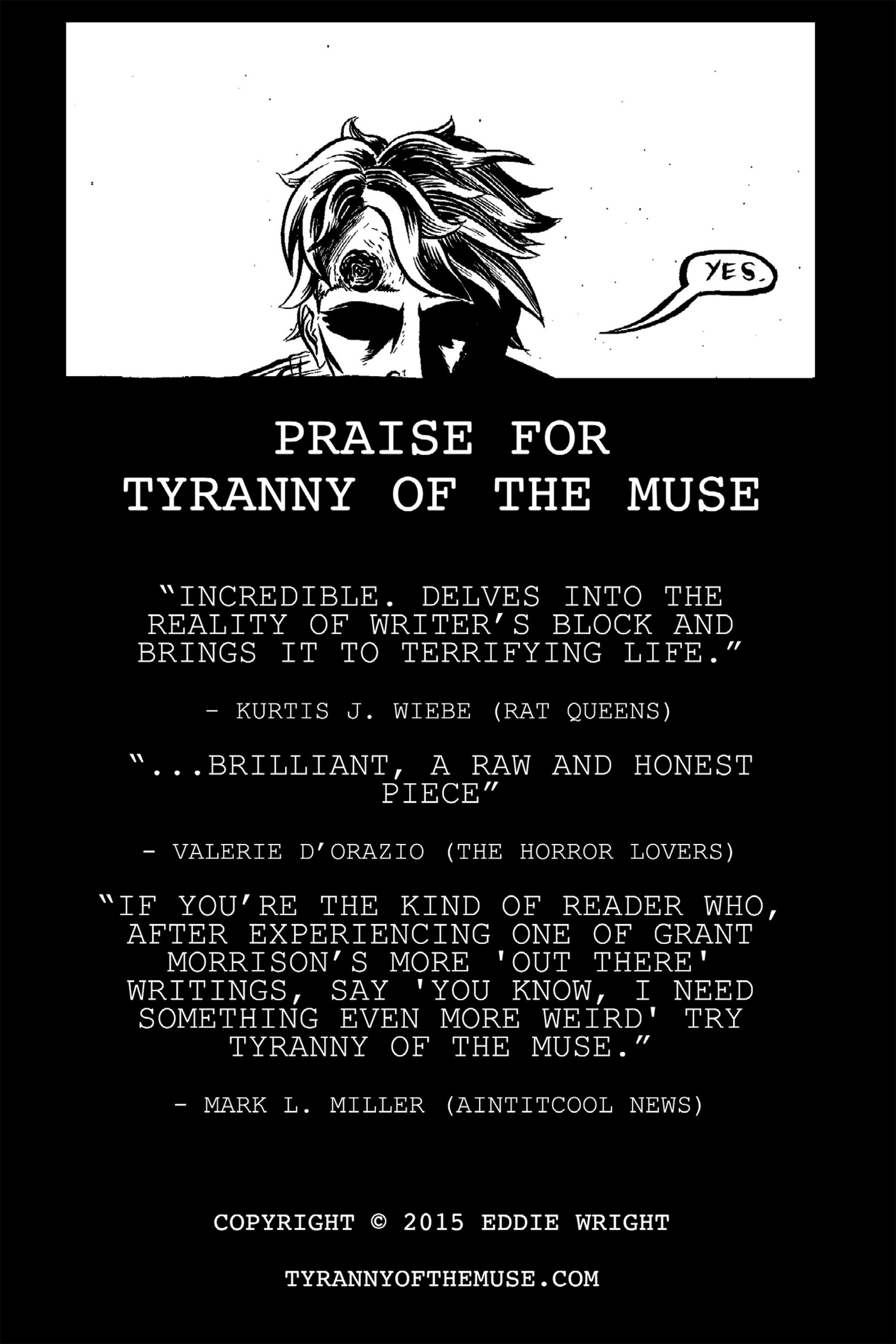 Read online Tyranny of The Muse comic -  Issue #3 - 26
