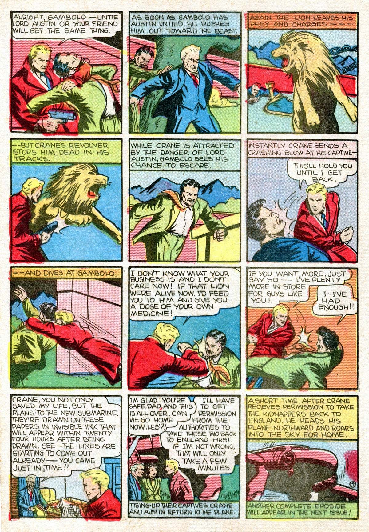 Read online Masked Marvel comic -  Issue #2 - 52