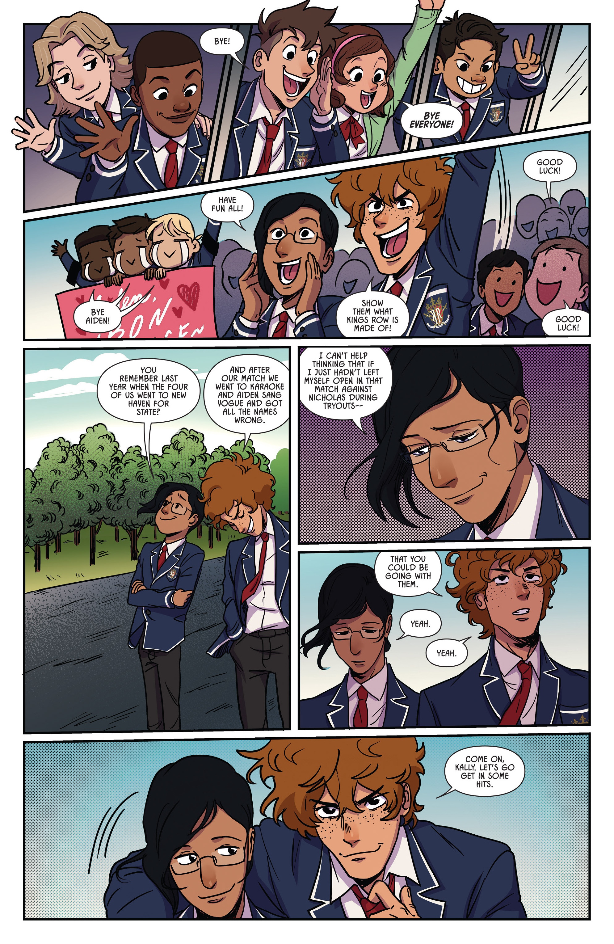 Read online Fence comic -  Issue # _TPB 5 - 34