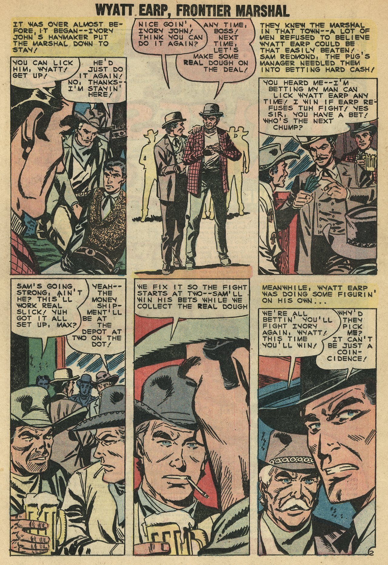 Read online Wyatt Earp Frontier Marshal comic -  Issue #25 - 16