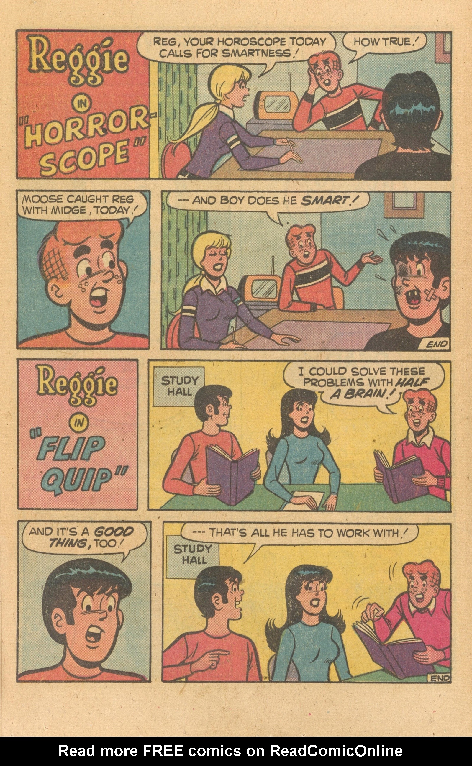Read online Reggie's Wise Guy Jokes comic -  Issue #44 - 16