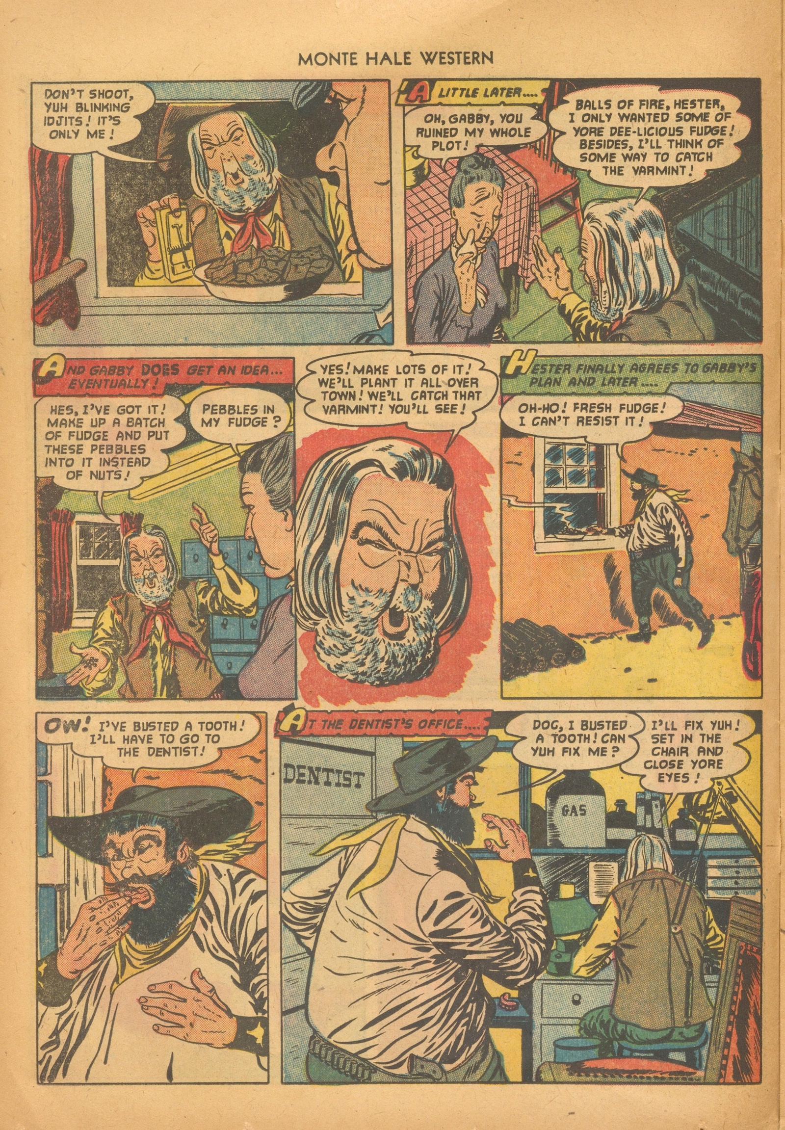 Read online Monte Hale Western comic -  Issue #72 - 14
