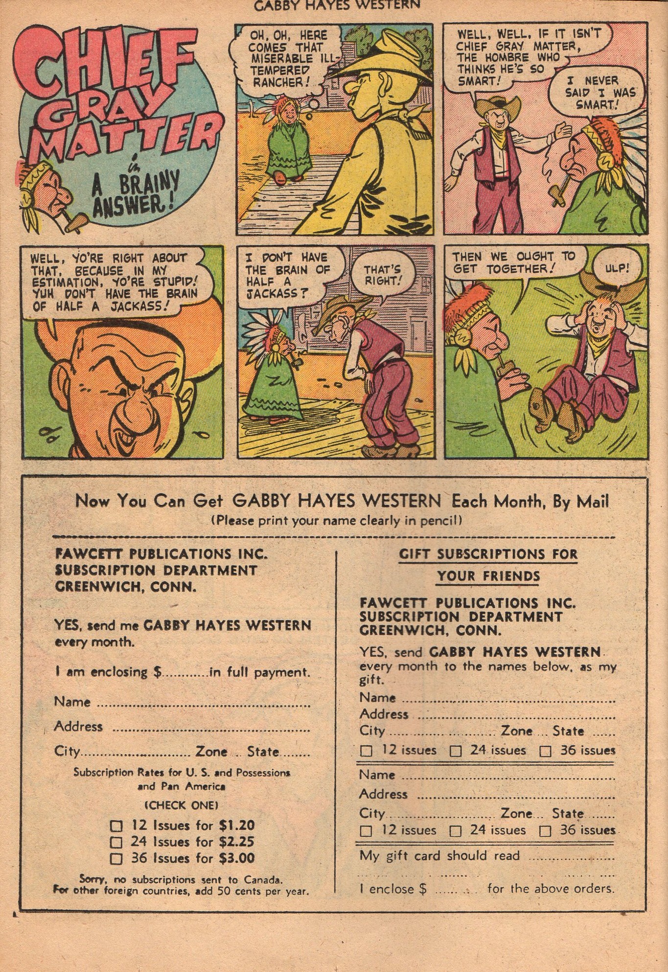 Read online Gabby Hayes Western comic -  Issue #46 - 26