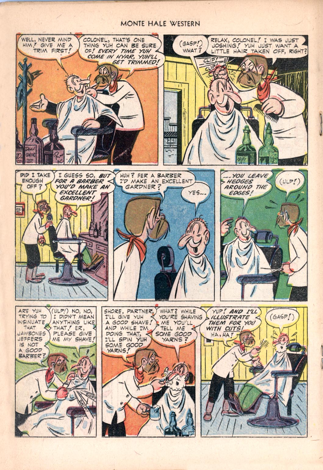 Read online Monte Hale Western comic -  Issue #81 - 18