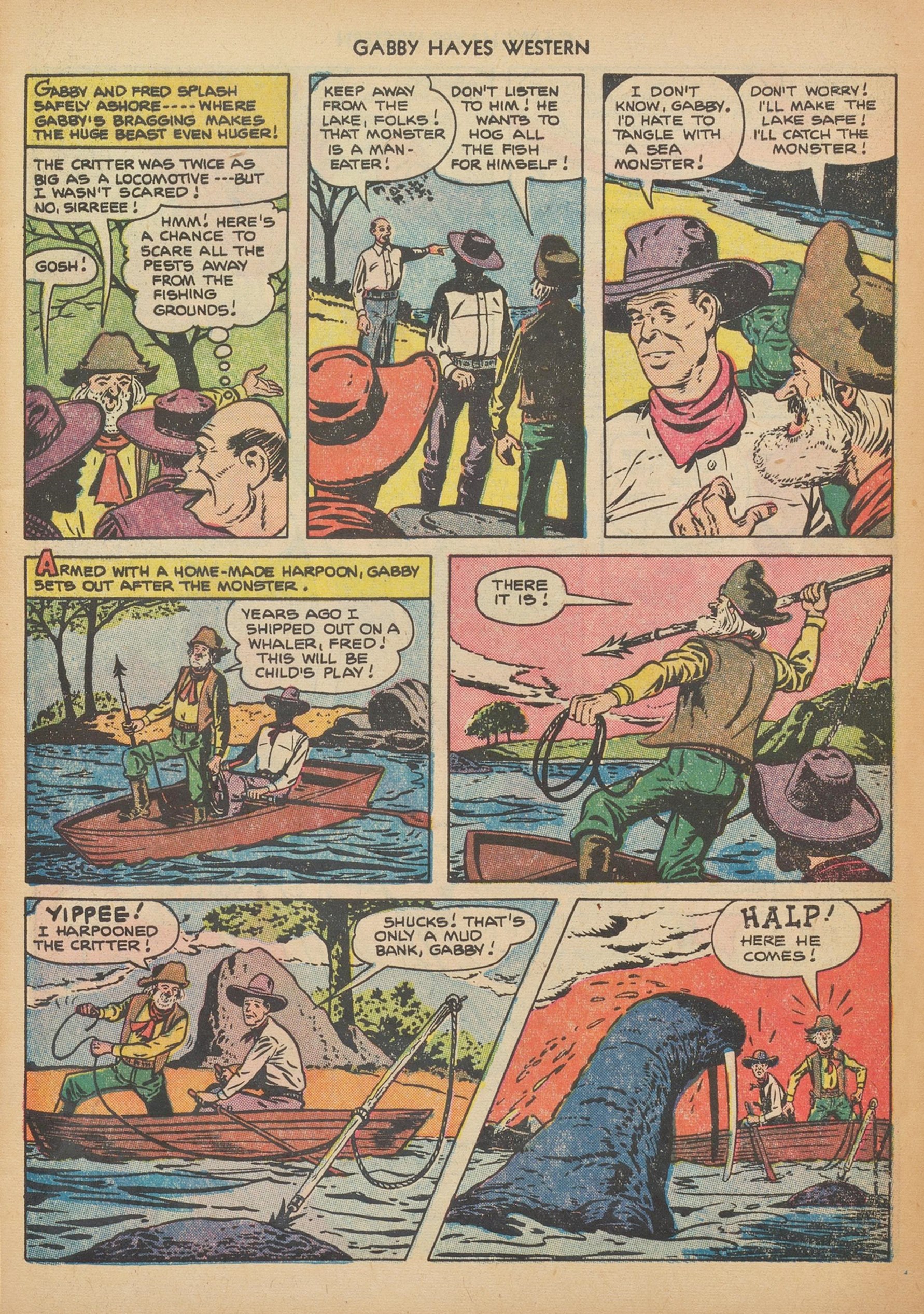 Read online Gabby Hayes Western comic -  Issue #42 - 5
