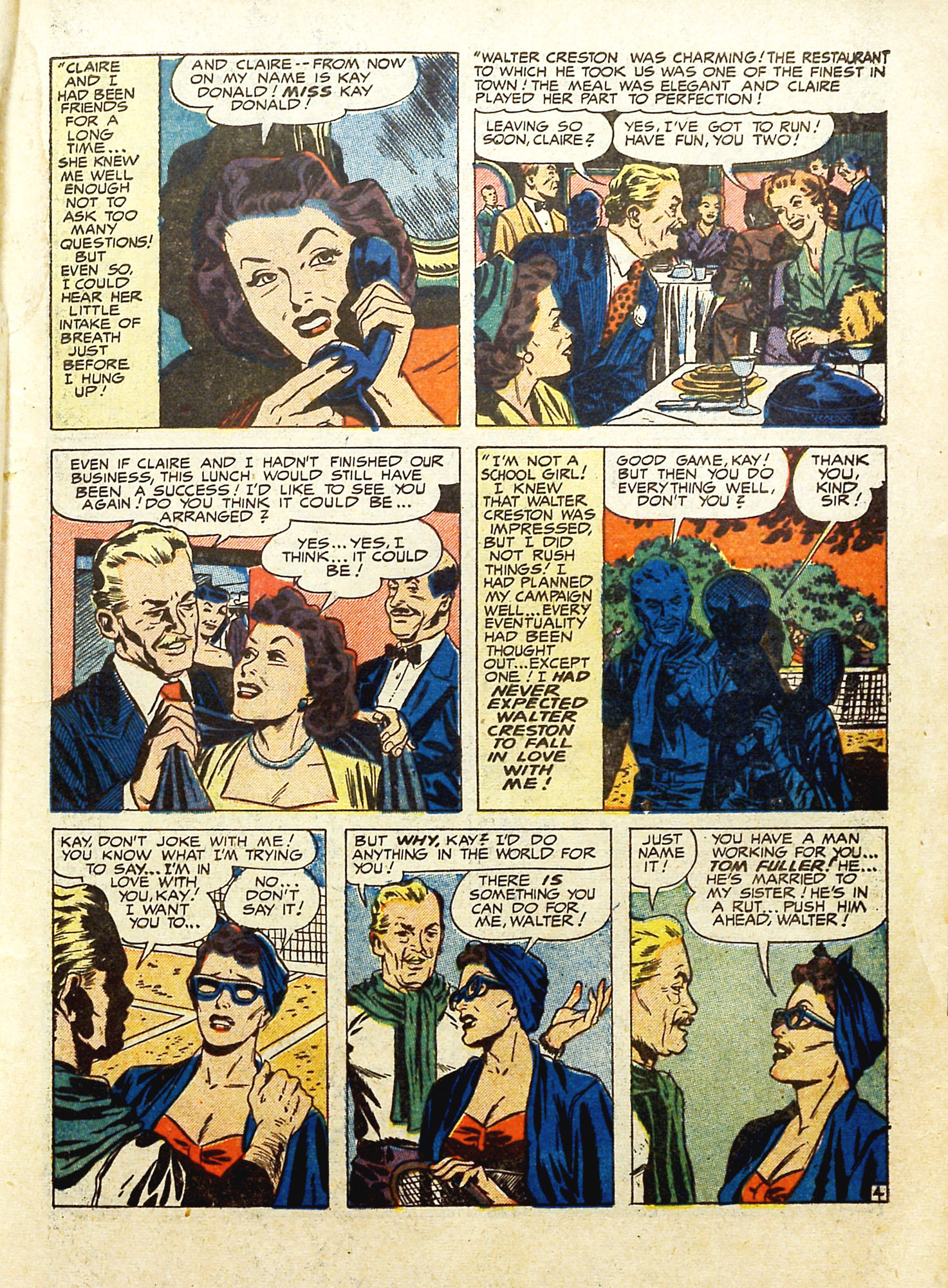 Read online Young Love (1949) comic -  Issue #11 - 21