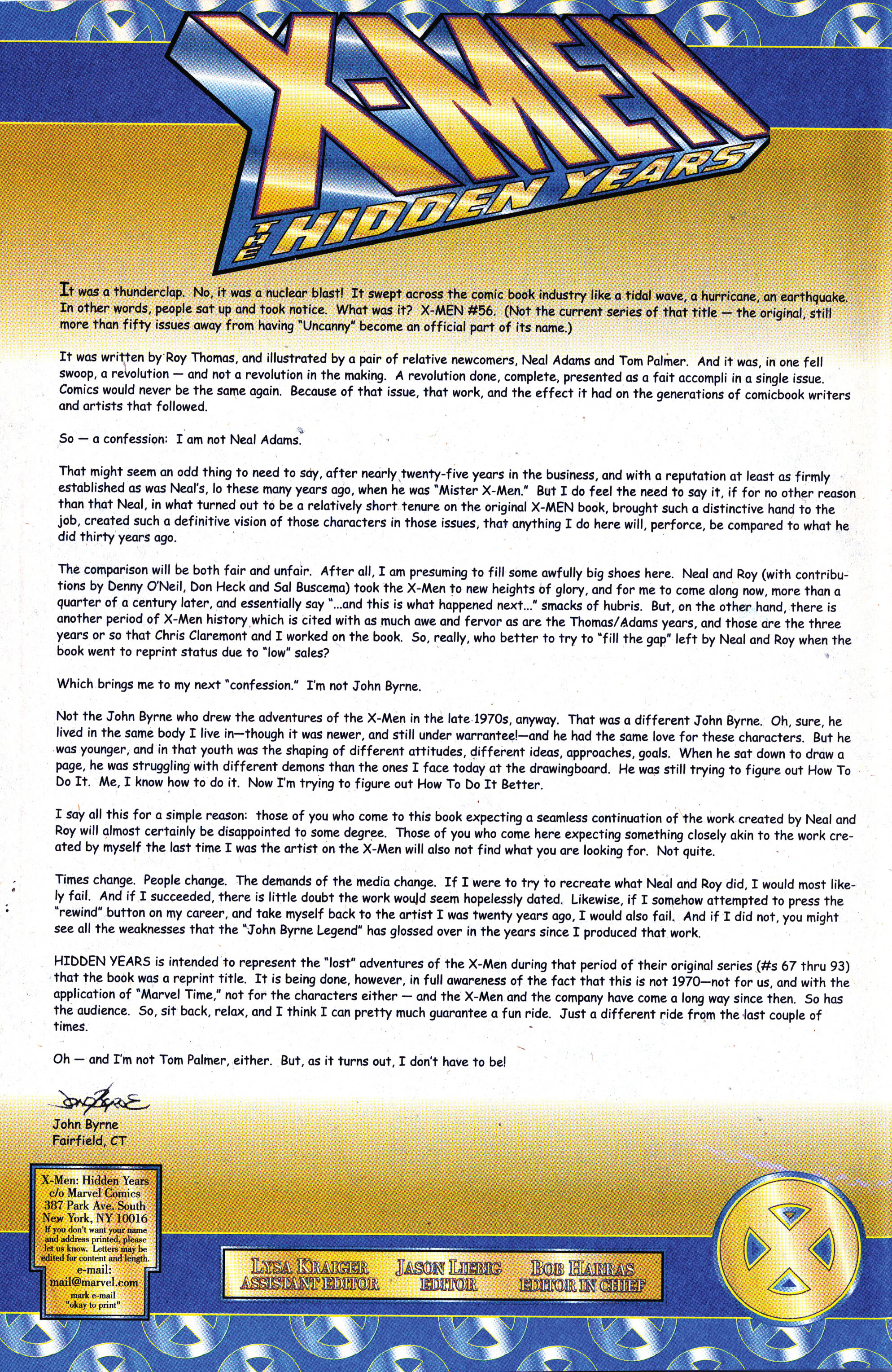 Read online X-Men: The Hidden Years comic -  Issue # TPB (Part 1) - 51
