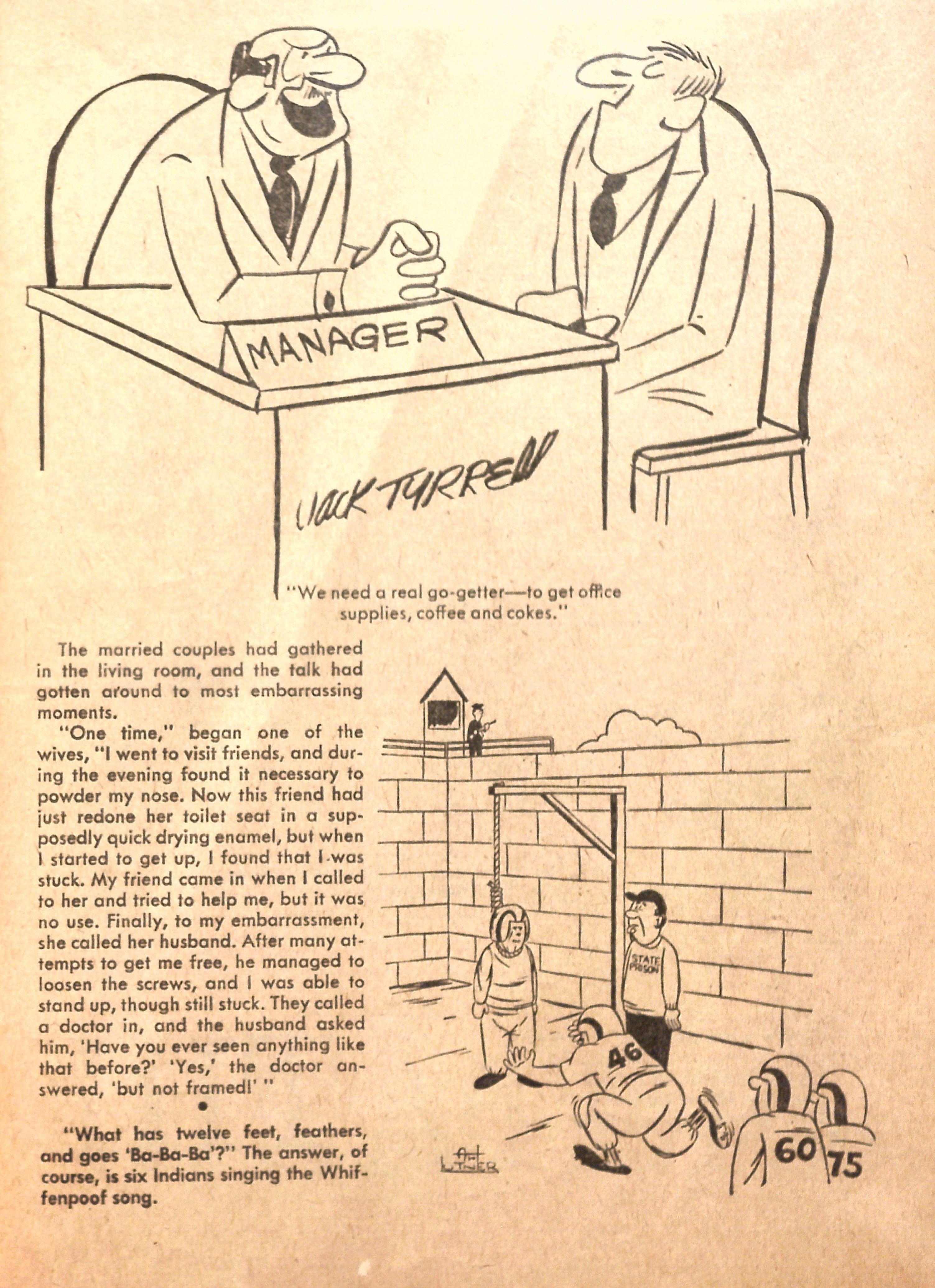 Read online Cartoons and Gags comic -  Issue #21 - 39