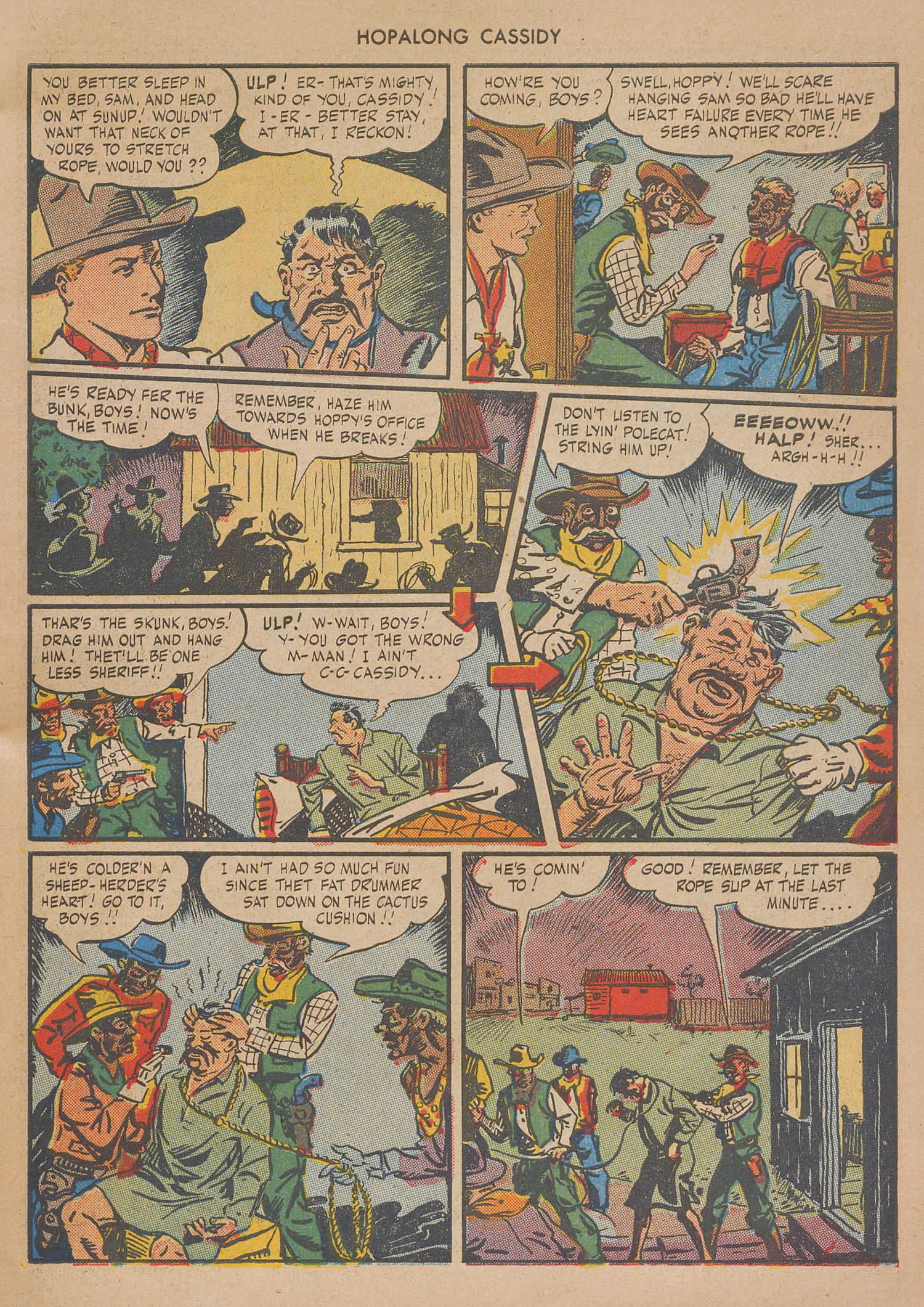 Read online Hopalong Cassidy comic -  Issue #2 - 7