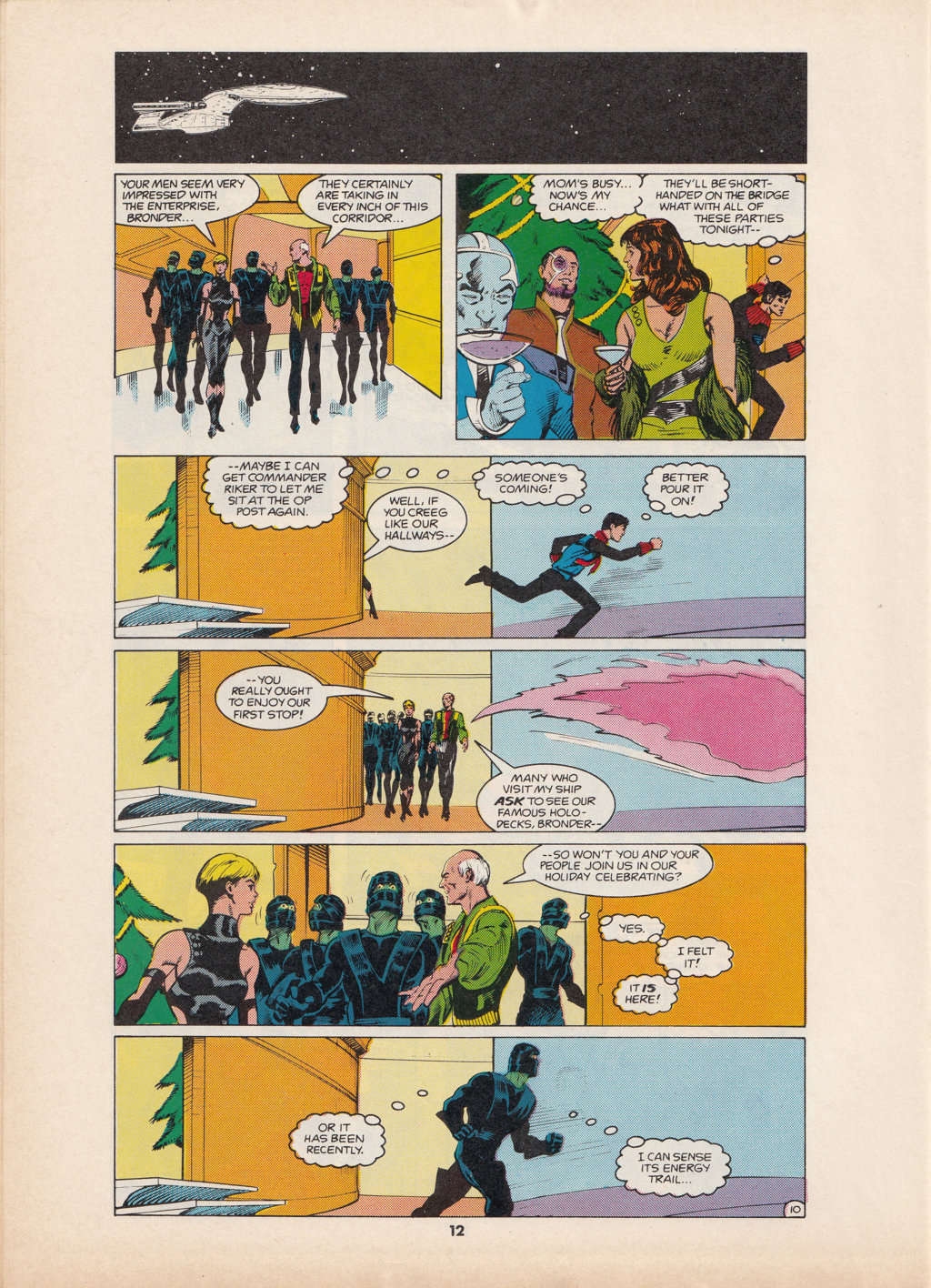 Read online Star Trek The Next Generation (1990) comic -  Issue #3 - 12