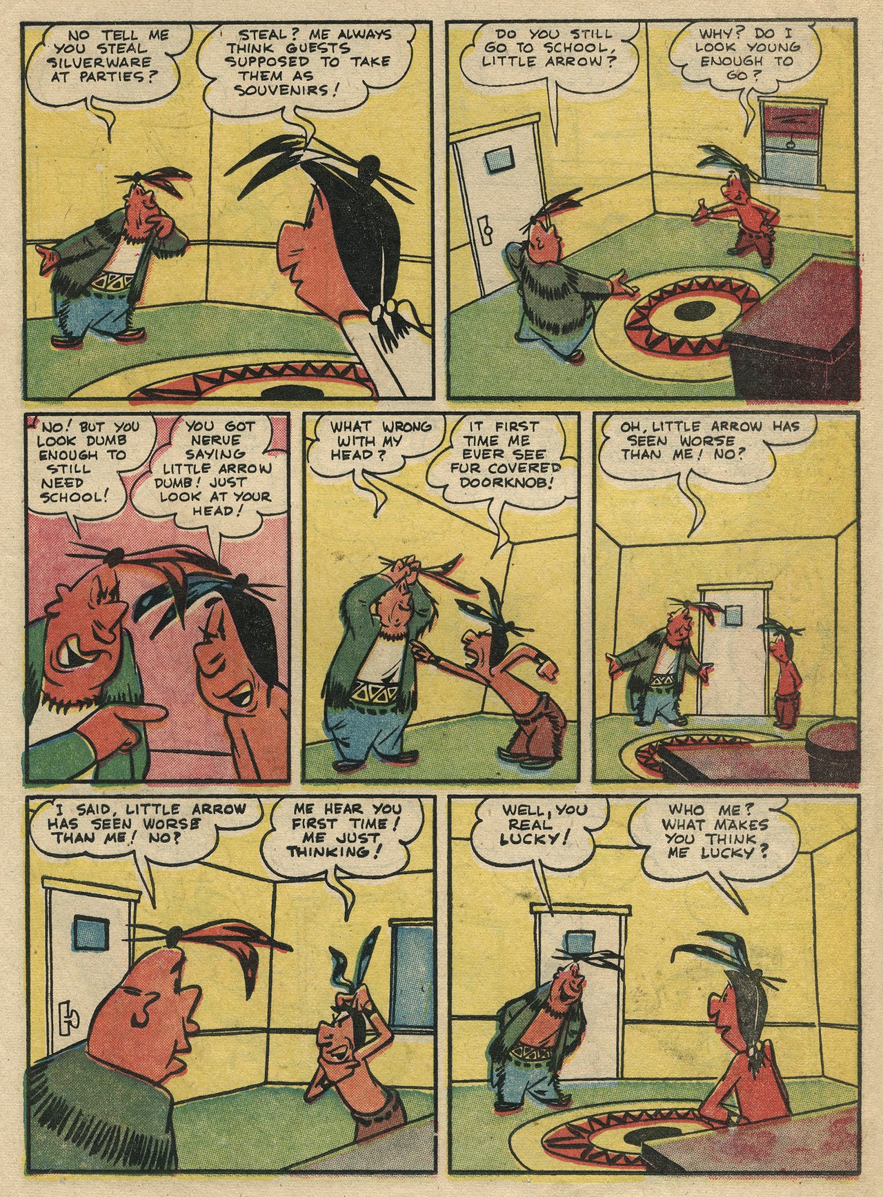 Read online Lash Larue Western (1949) comic -  Issue #54 - 25