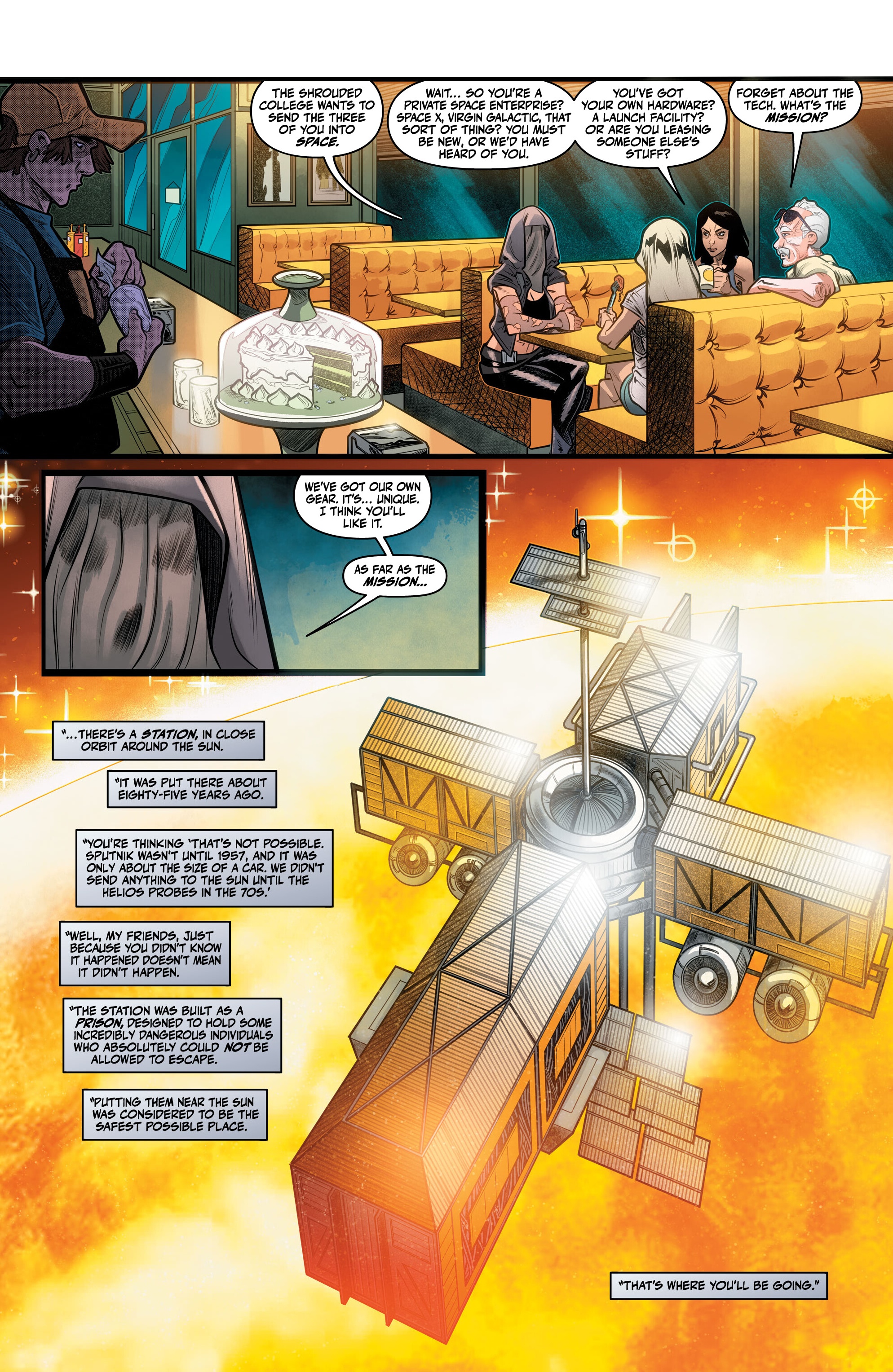 Read online The Bloody Dozen: A Tale of the Shrouded College comic -  Issue #1 - 21