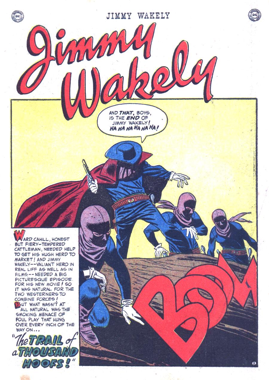 Read online Jimmy Wakely comic -  Issue #11 - 3