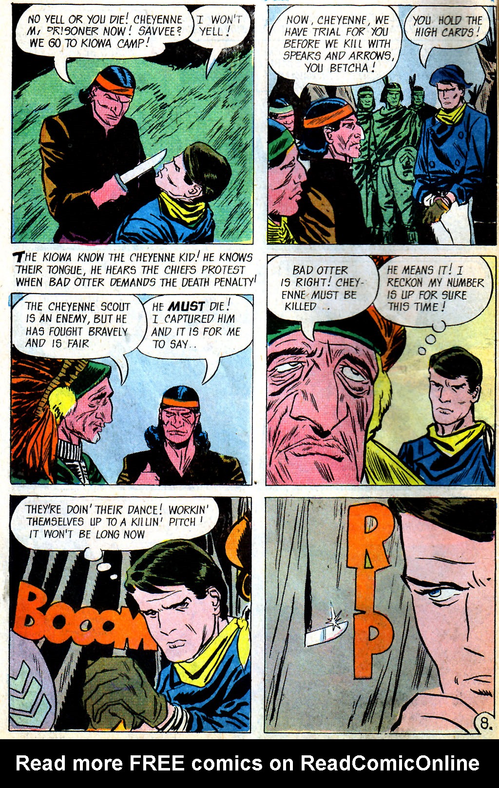 Read online Cheyenne Kid comic -  Issue #69 - 10