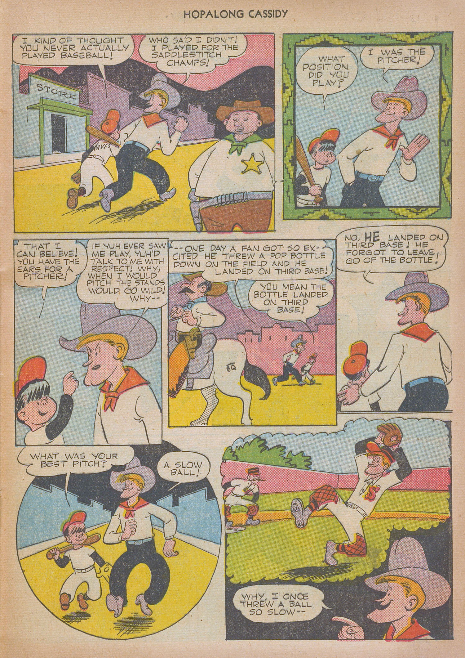 Read online Hopalong Cassidy comic -  Issue #51 - 37