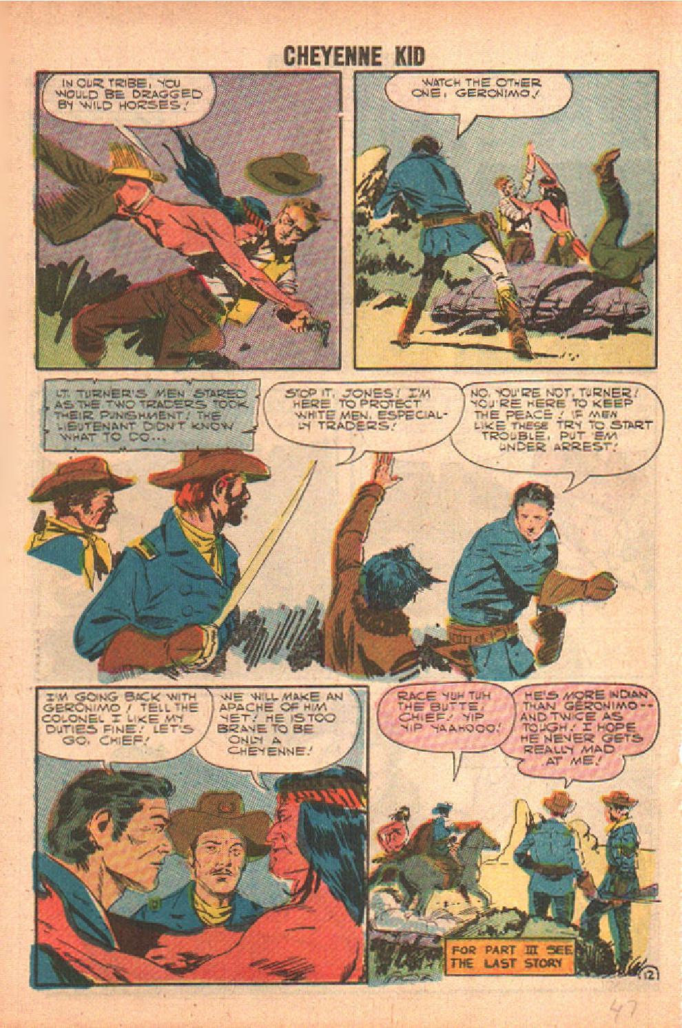 Read online Cheyenne Kid comic -  Issue #11 - 42