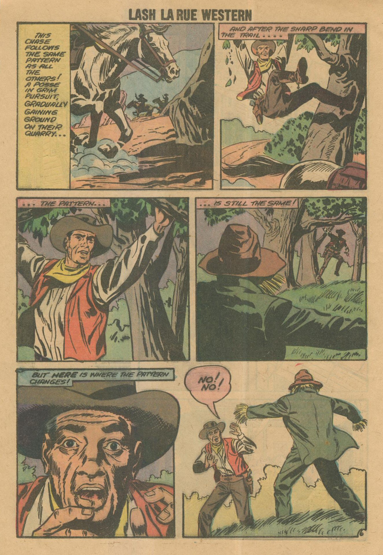 Read online Lash Larue Western (1949) comic -  Issue #69 - 7
