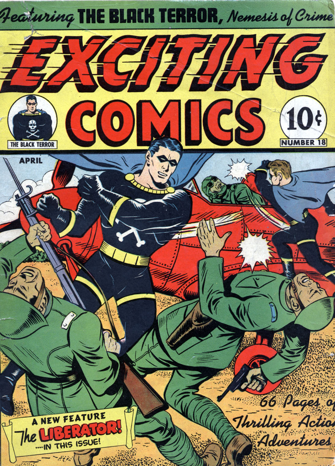Read online Exciting Comics comic -  Issue #18 - 1