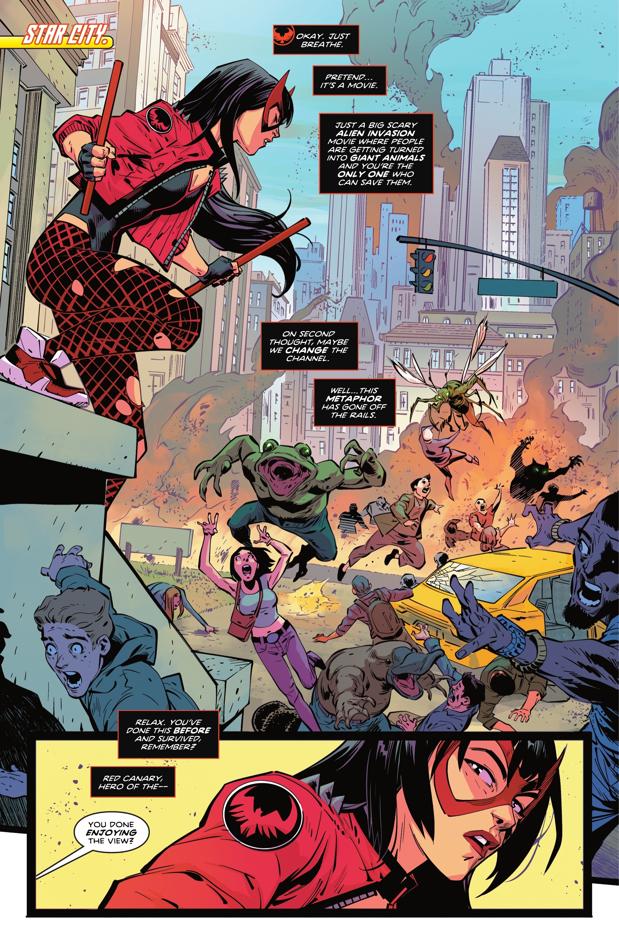 Read online Titans: Beast World Tour - Star City comic -  Issue # Full - 12