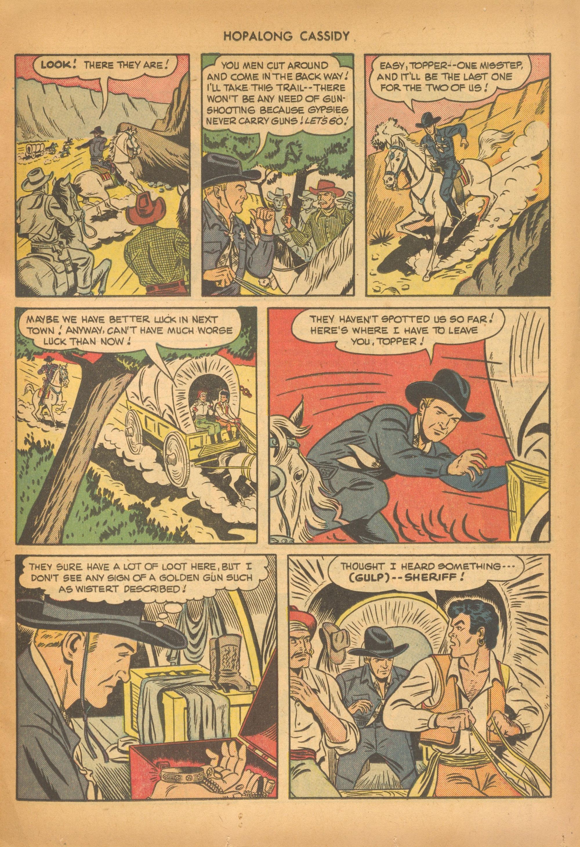 Read online Hopalong Cassidy comic -  Issue #43 - 23