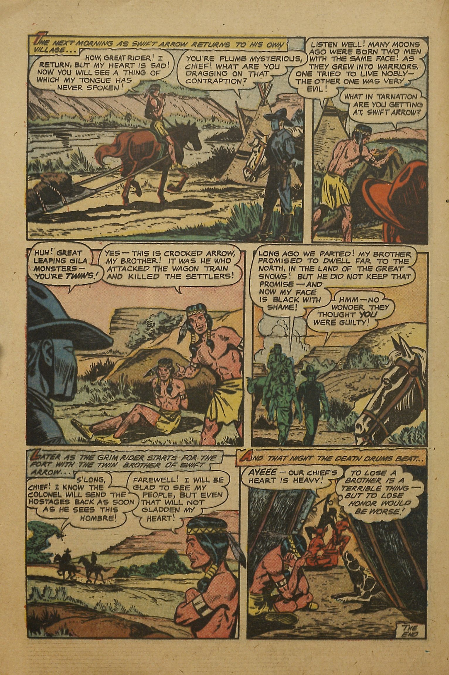 Read online Swift Arrow (1957) comic -  Issue #2 - 18