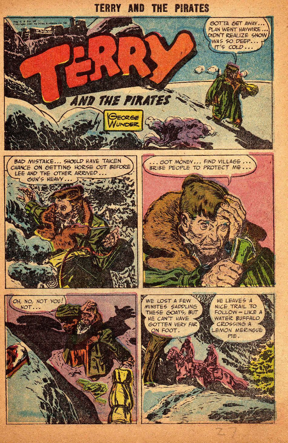 Read online Terry and the Pirates comic -  Issue #26 - 28