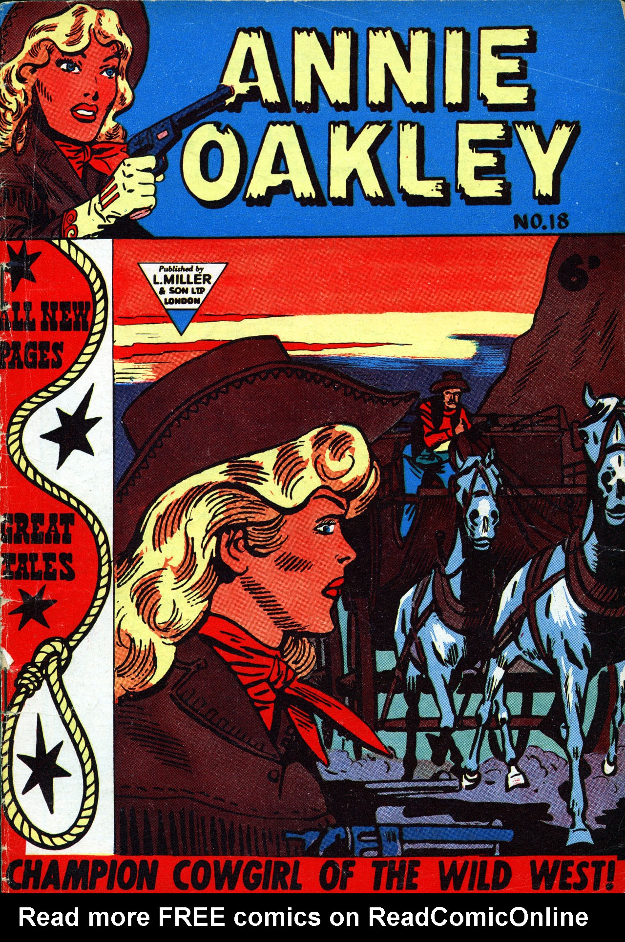 Read online Annie Oakley (1957) comic -  Issue #18 - 1