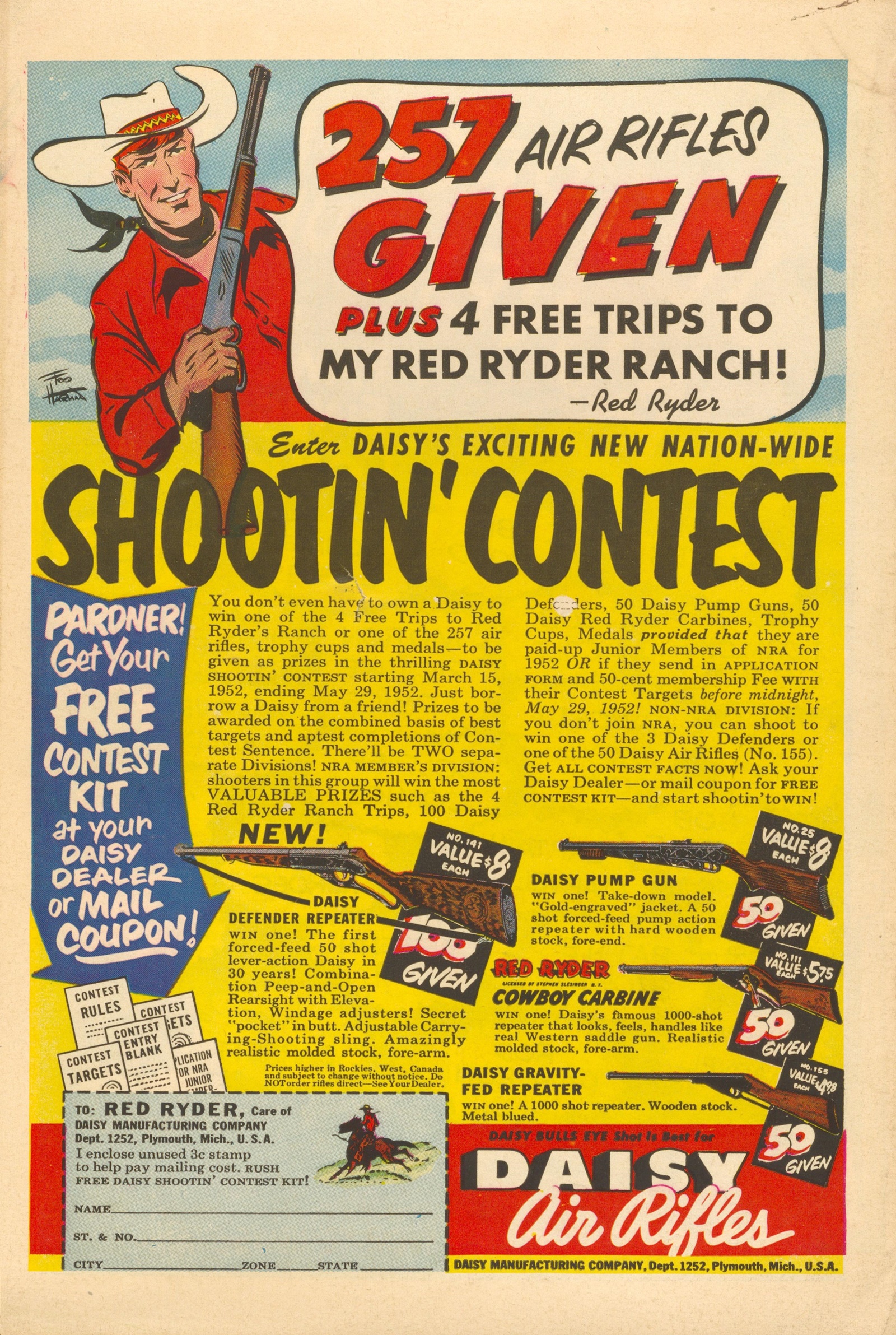 Read online Hopalong Cassidy comic -  Issue #67 - 36