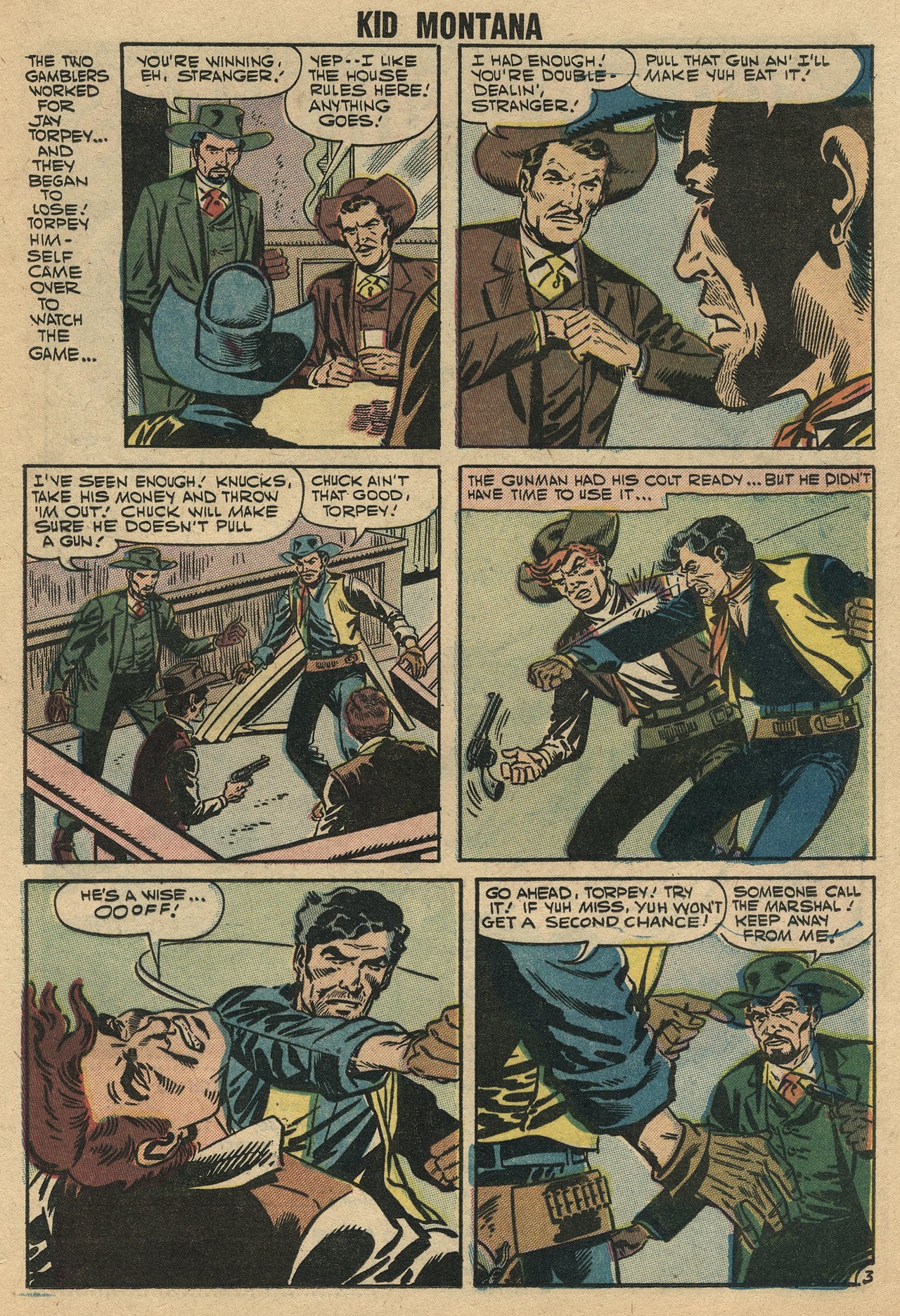 Read online Kid Montana comic -  Issue #10 - 21