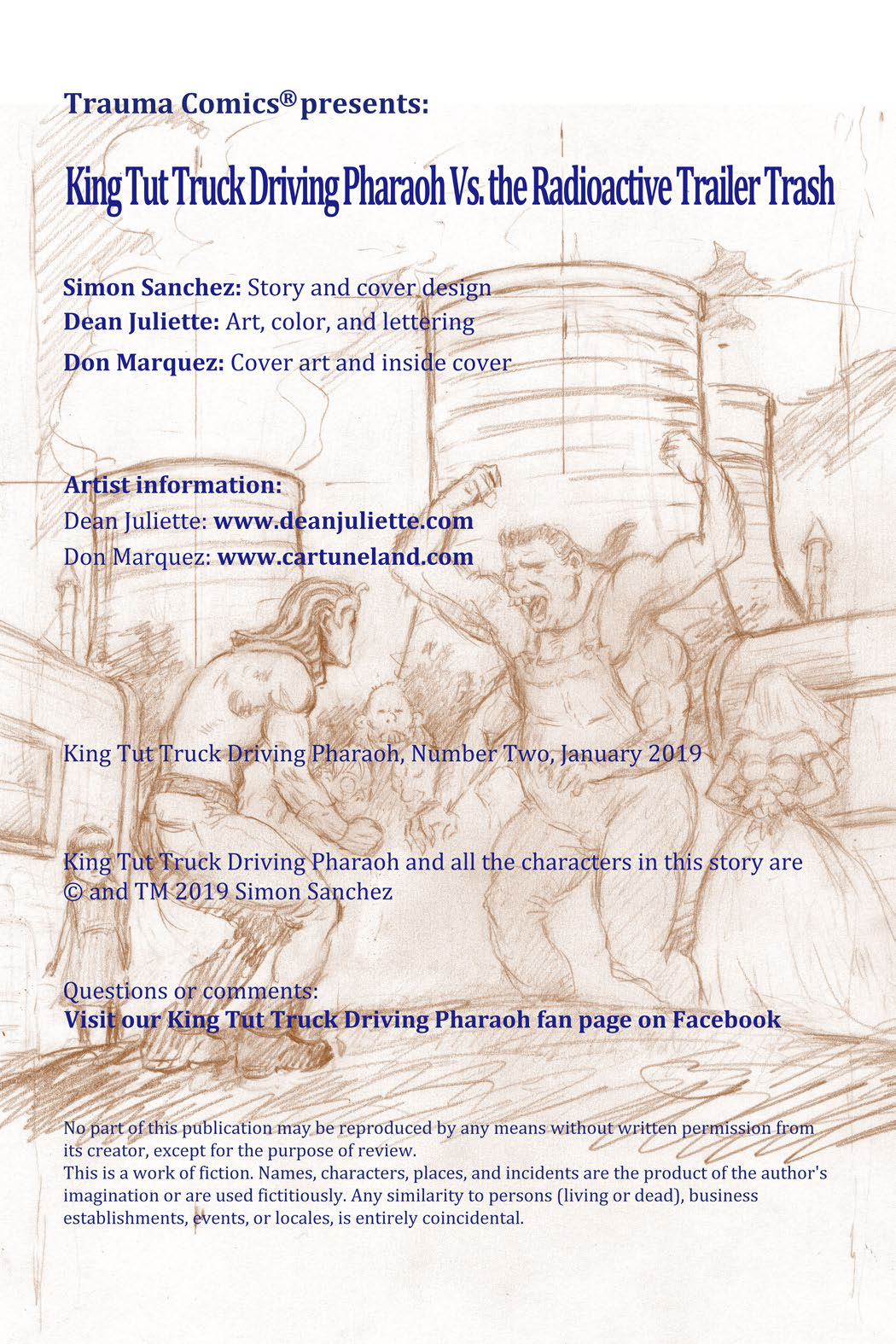 Read online King Tut: Truck Driving Pharaoh comic -  Issue #2 - 2