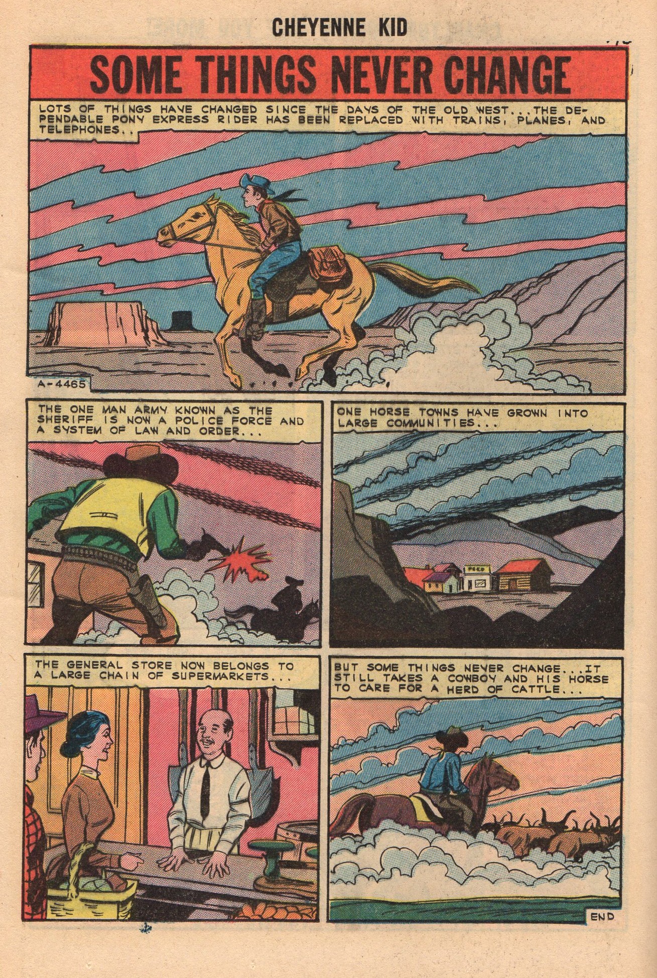 Read online Cheyenne Kid comic -  Issue #49 - 12