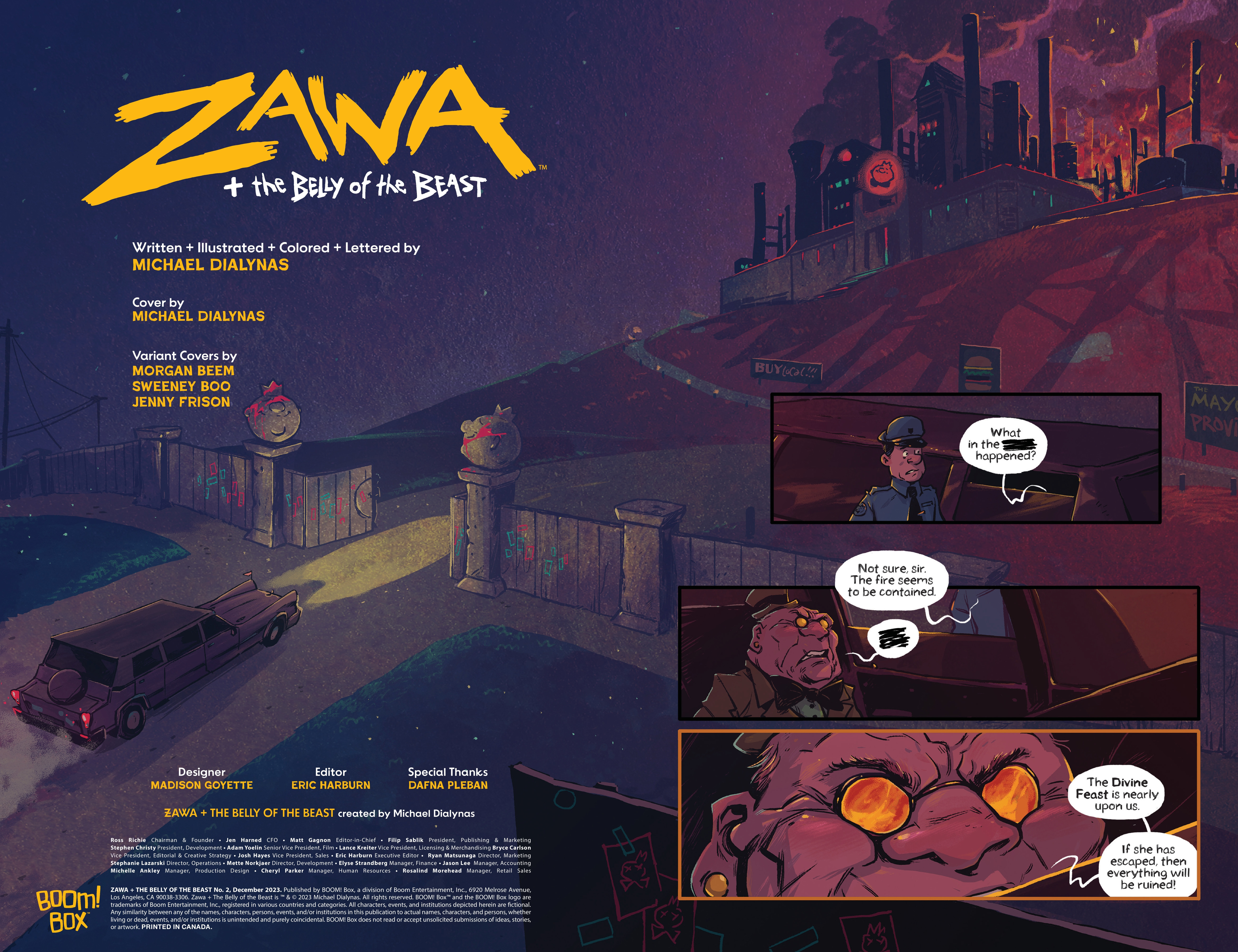 Read online Zawa   The Belly of the Beast comic -  Issue #2 - 2