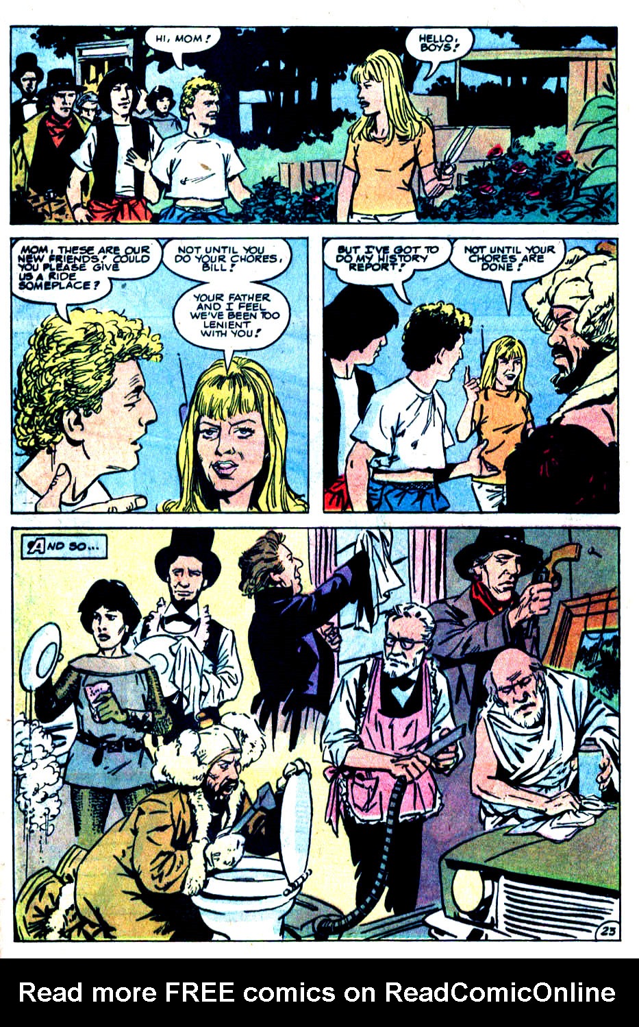 Read online Bill & Ted's Excellent Adventure comic -  Issue # Full - 23