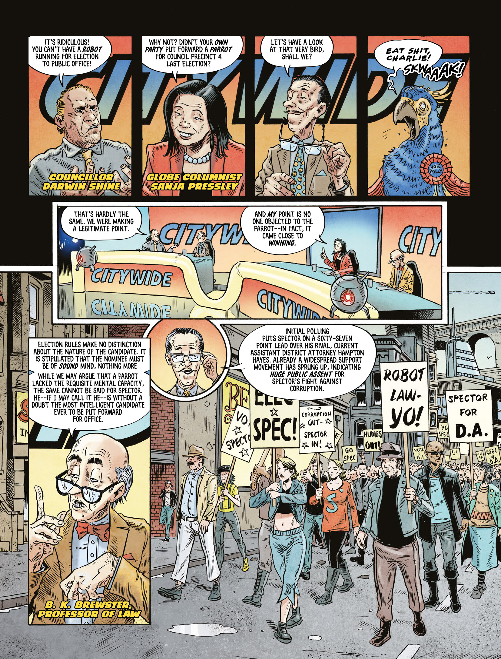 Read online Judge Dredd Megazine (Vol. 5) comic -  Issue #463 - 18
