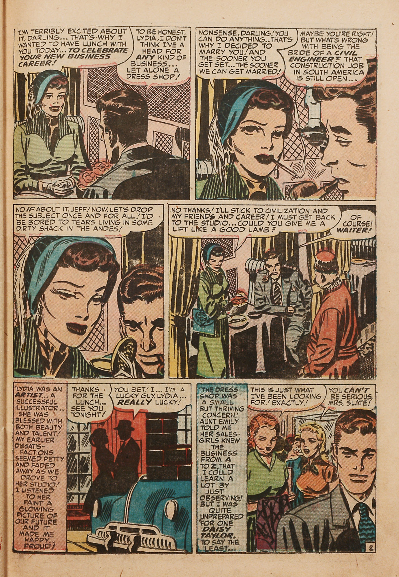 Read online Young Love (1949) comic -  Issue #27 - 41