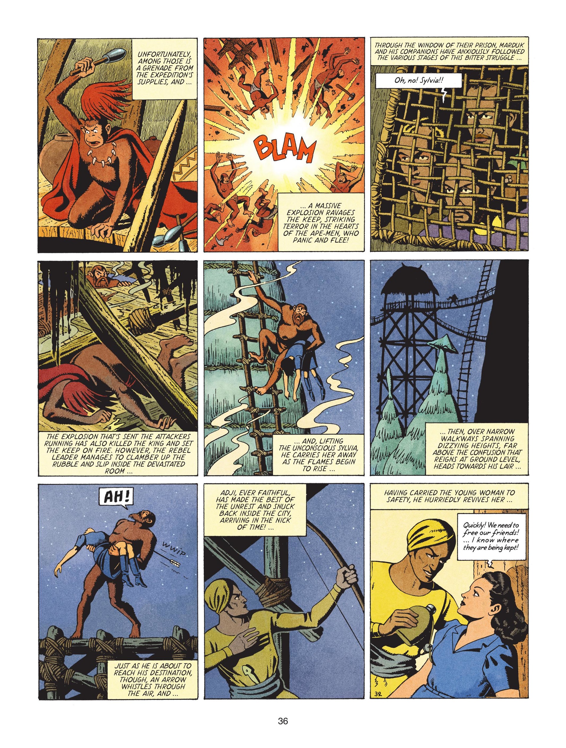 Read online Before Blake & Mortimer comic -  Issue #1 - 37