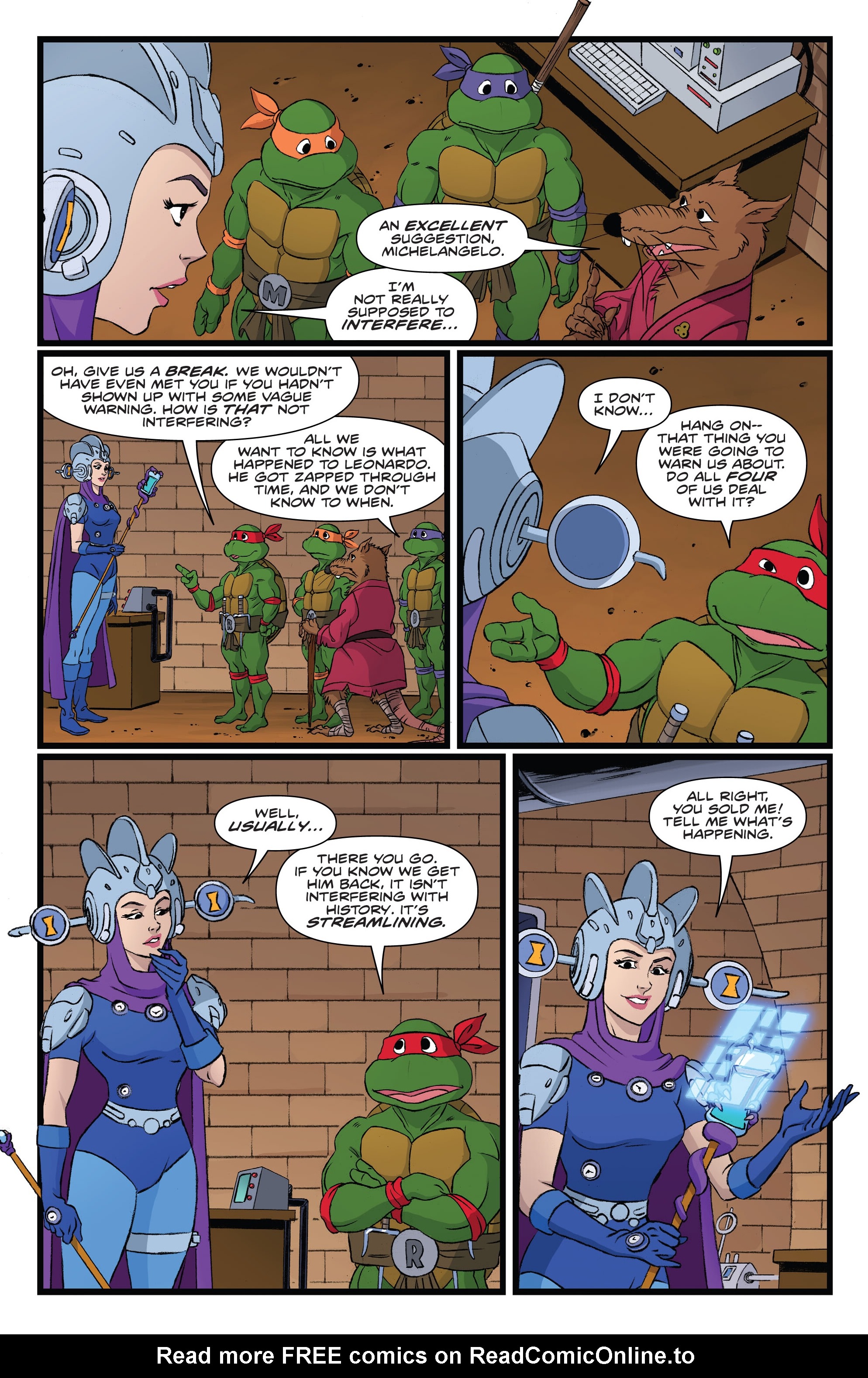 Read online Teenage Mutant Ninja Turtles: Saturday Morning Adventures Continued comic -  Issue #10 - 14