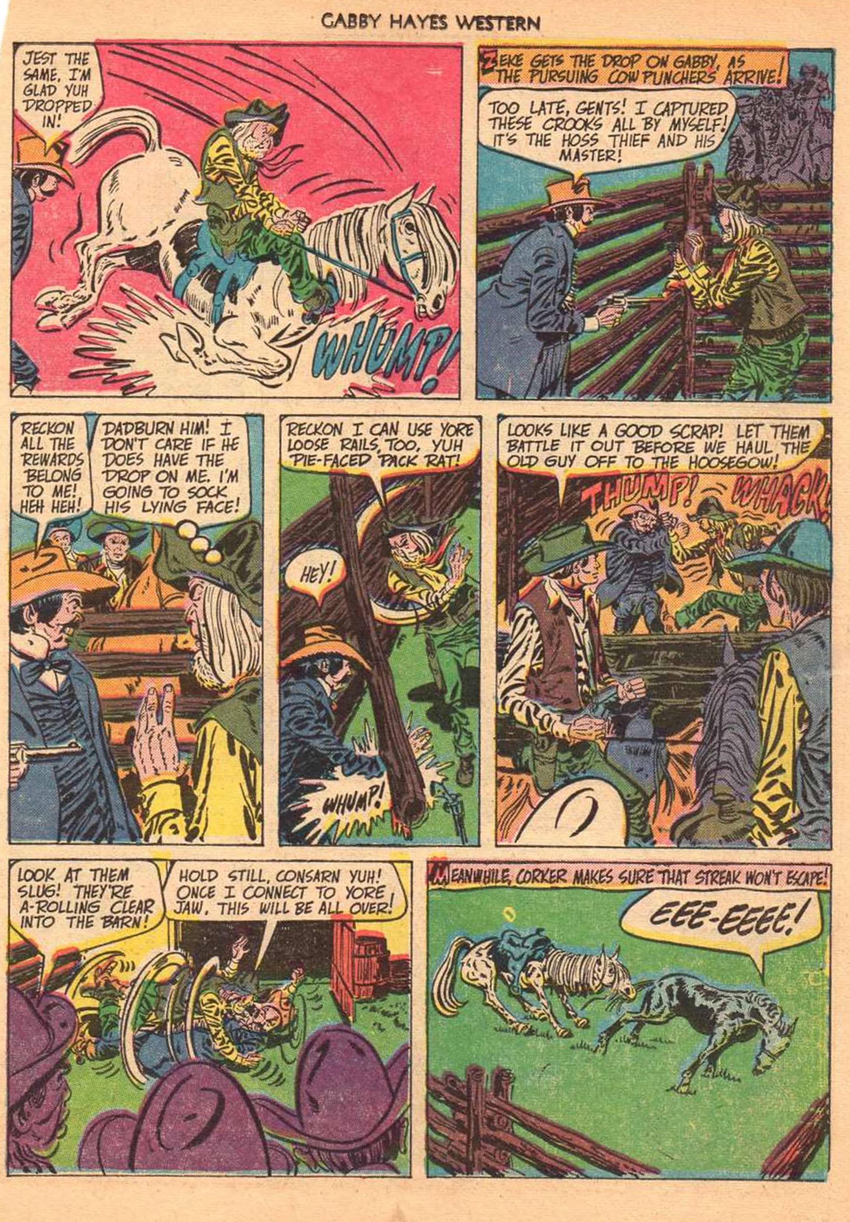 Read online Gabby Hayes Western comic -  Issue #24 - 11