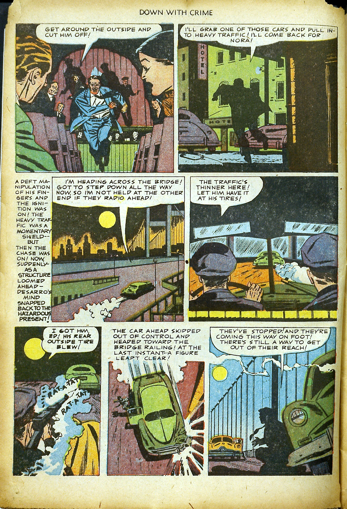 Read online Down With Crime comic -  Issue #1 - 6