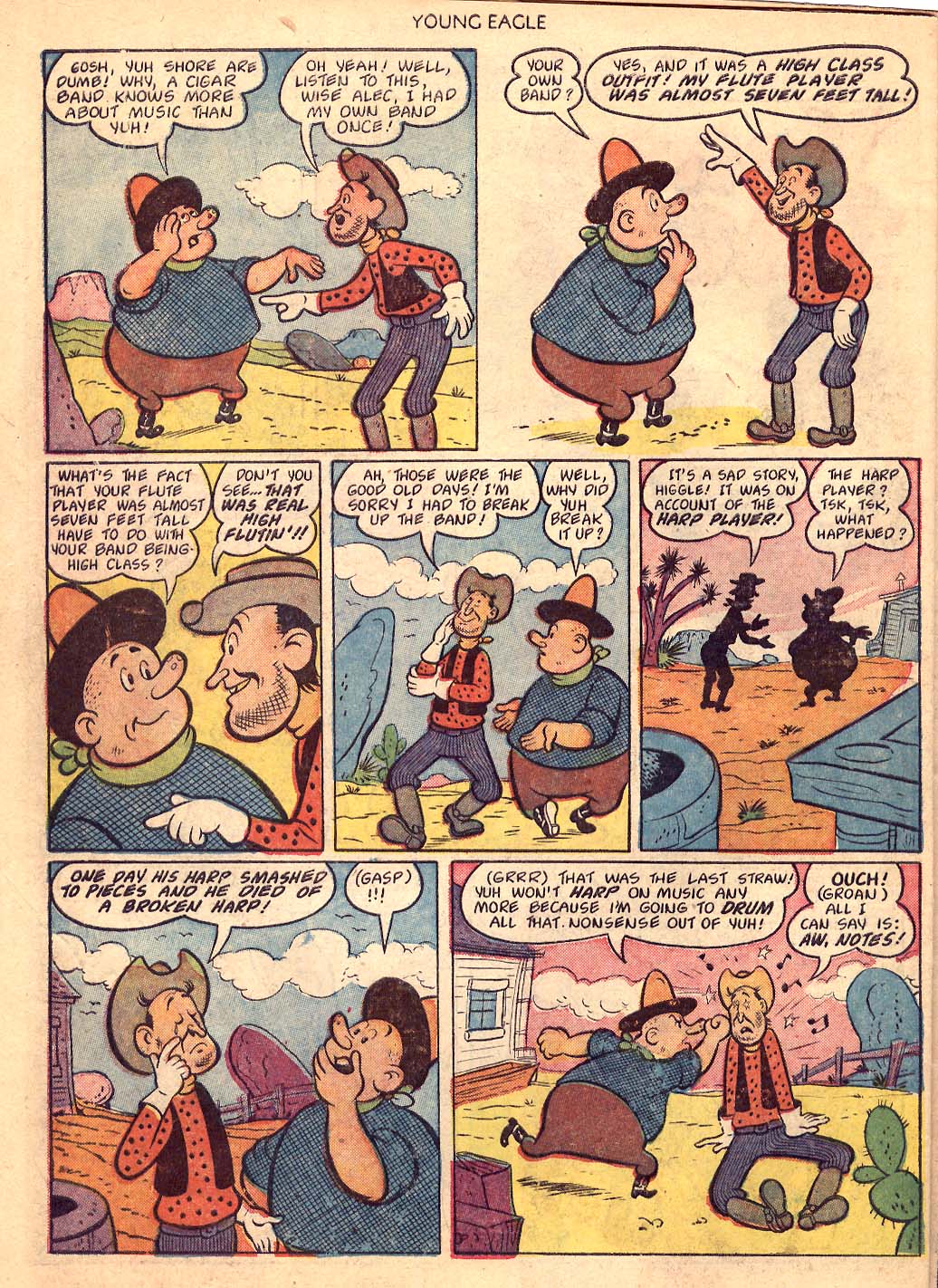 Read online Young Eagle comic -  Issue #6 - 26