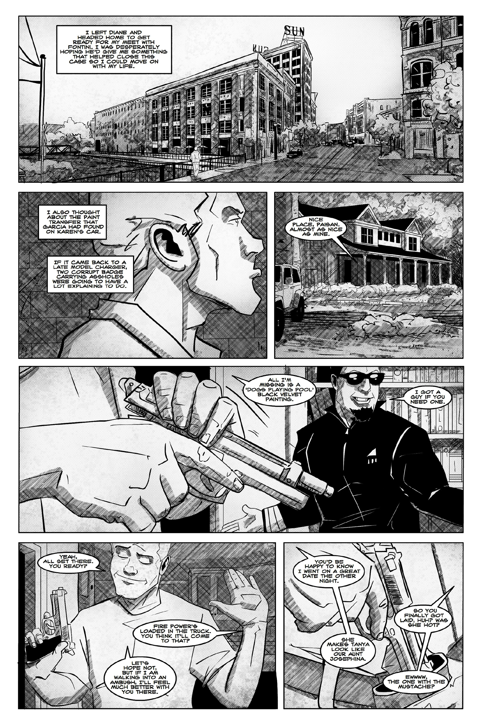 Read online Two Redheads & A Dead Blonde comic -  Issue #4 - 14