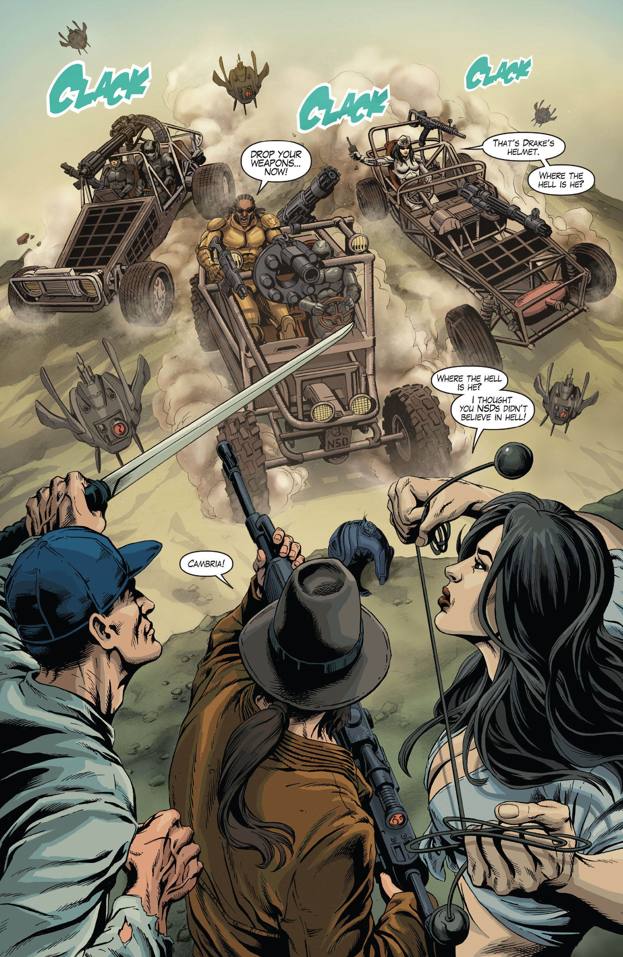 Read online Marksmen comic -  Issue #1 - 22